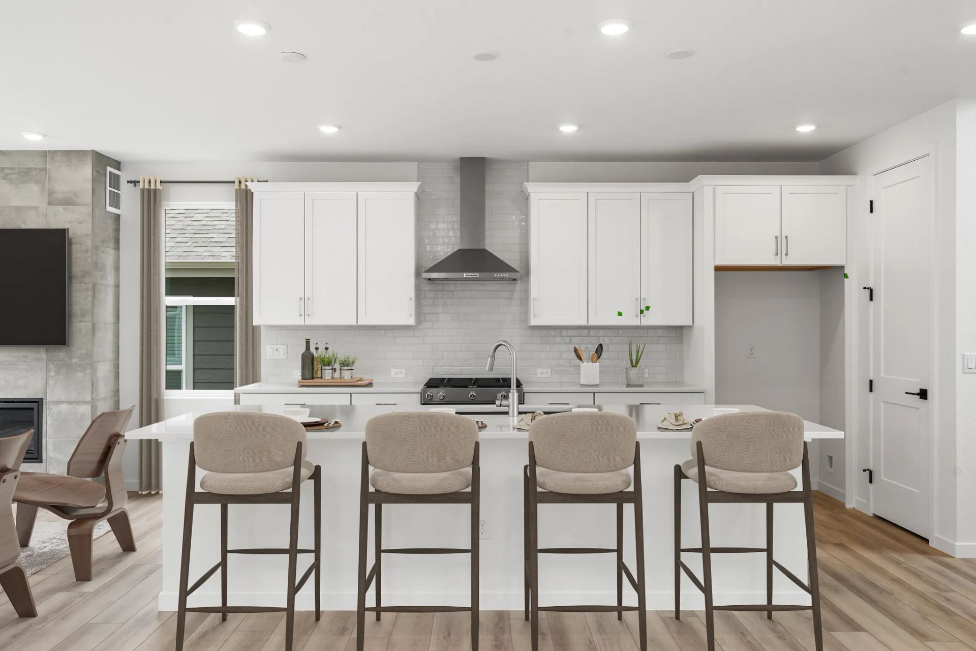 Homesite 22 Kitchen - Virtually Staged