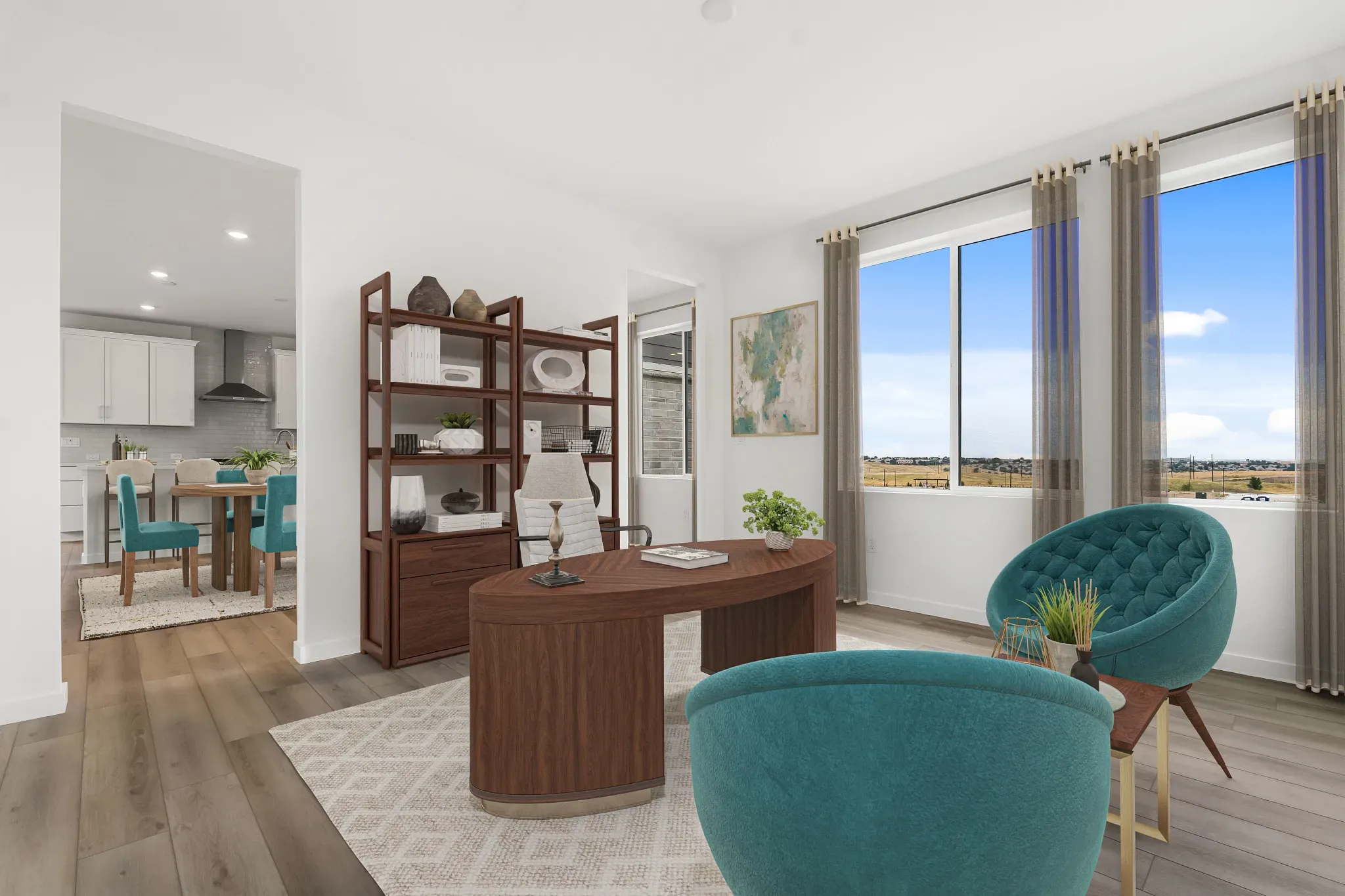Homesite 22 Study - Virtually Staged