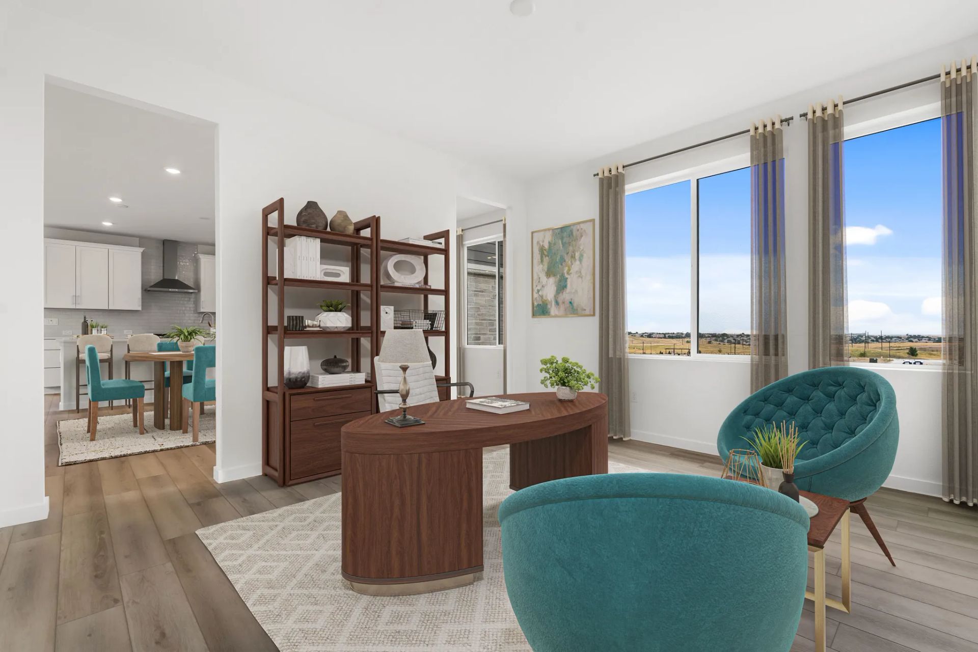 Homesite 22 Study - Virtually Staged