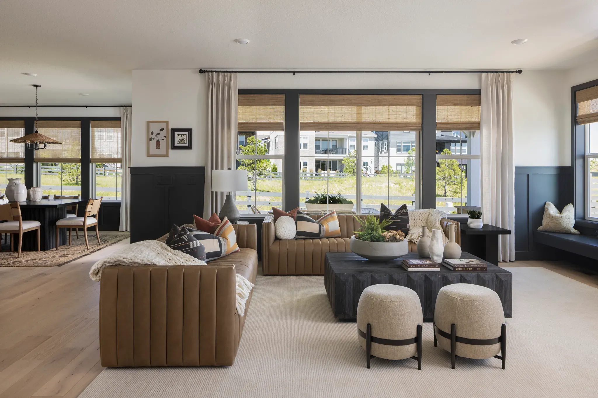 Pemberly Model Great Room + Dining