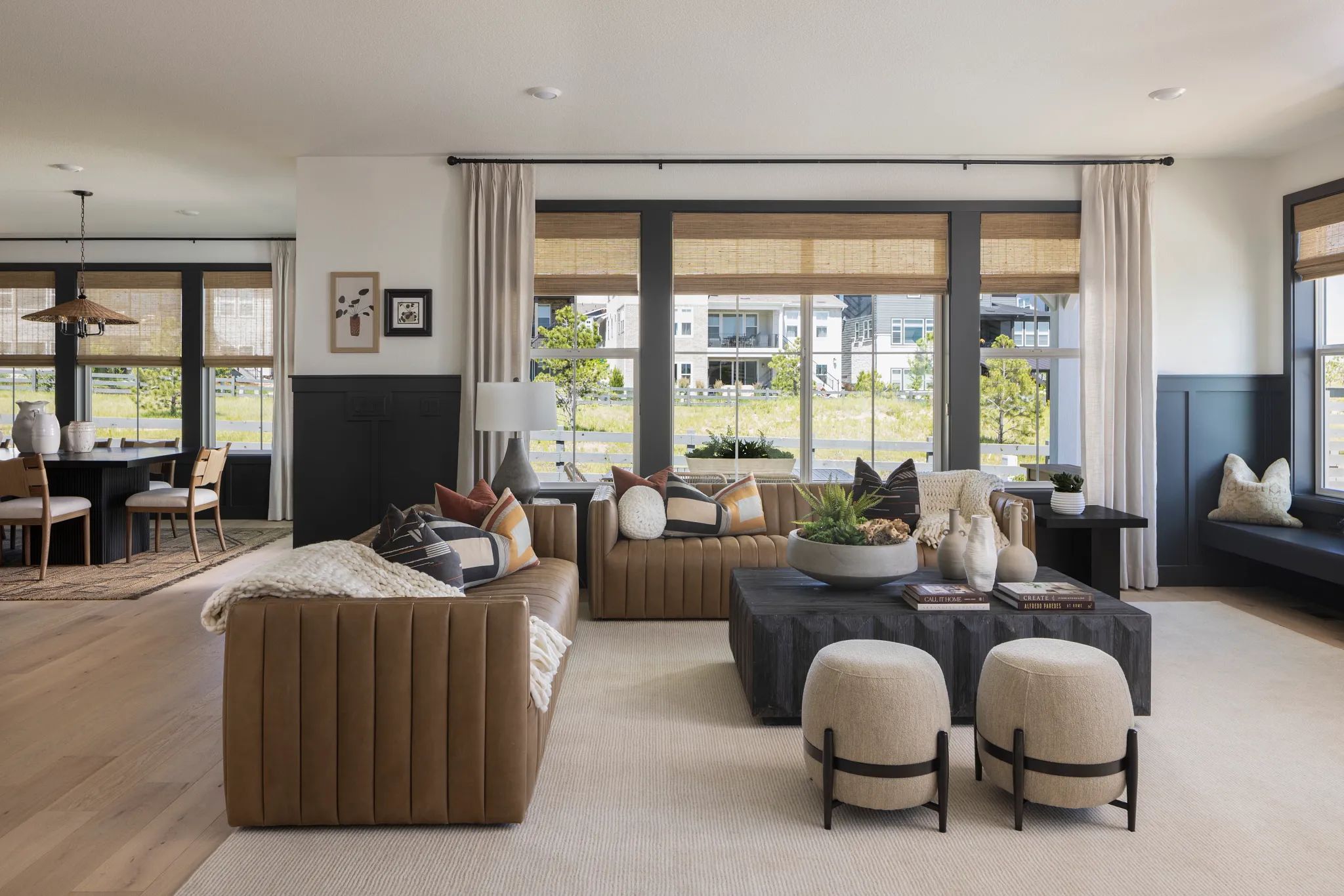 Pemberly Model Great Room + Dining