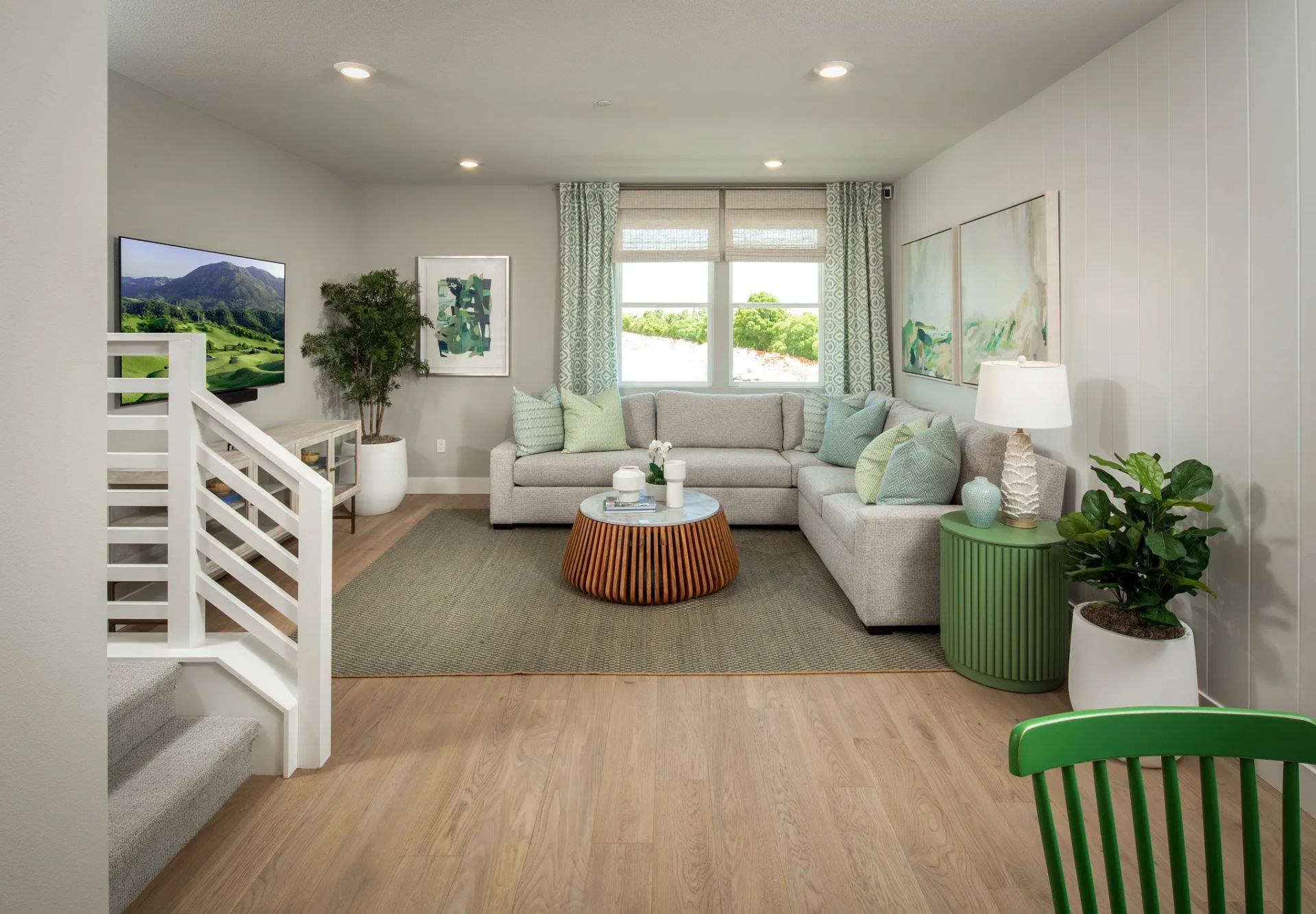 Serenity Plan 4 Model Great Room