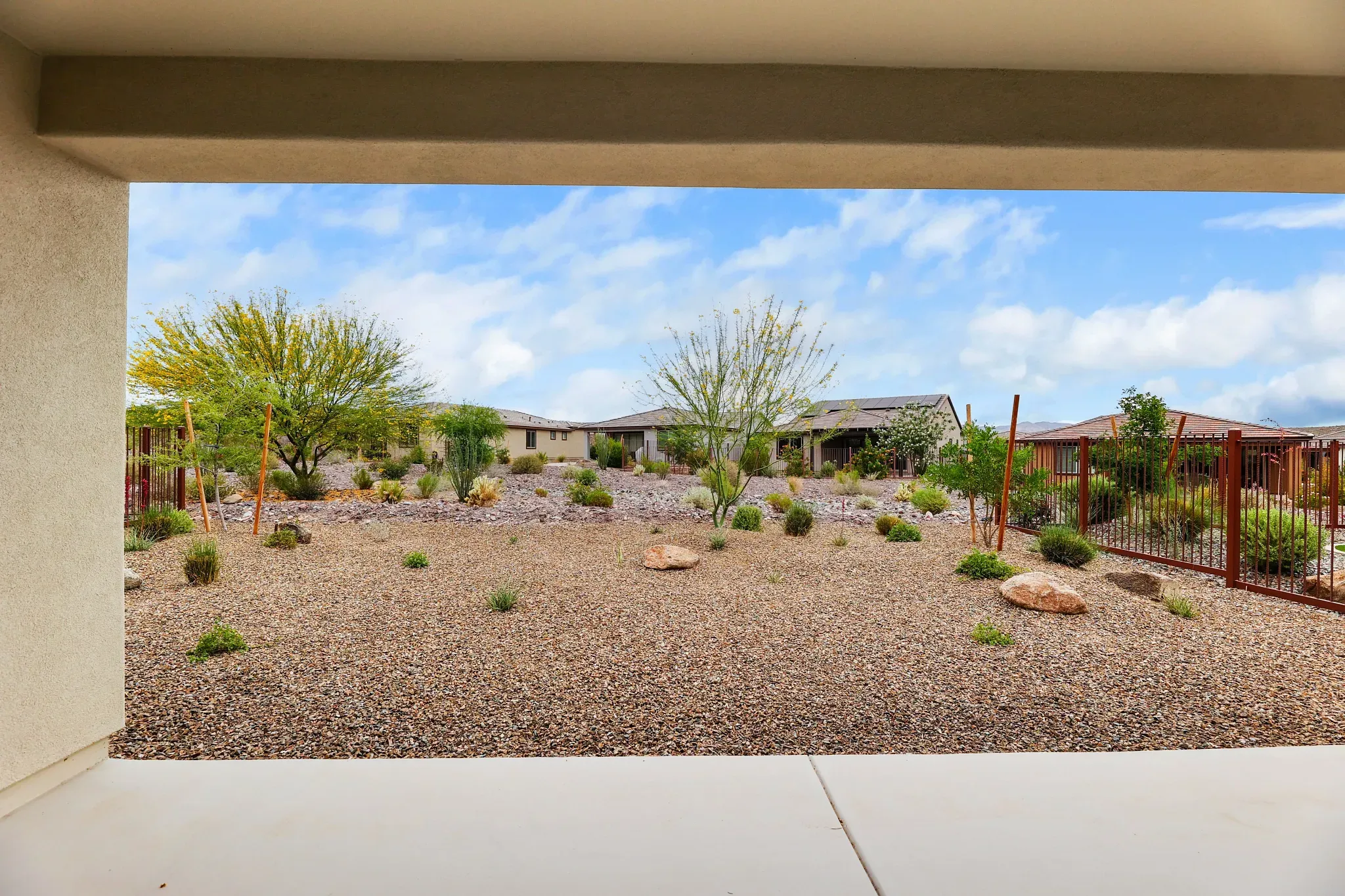 Covered Patio Backyard