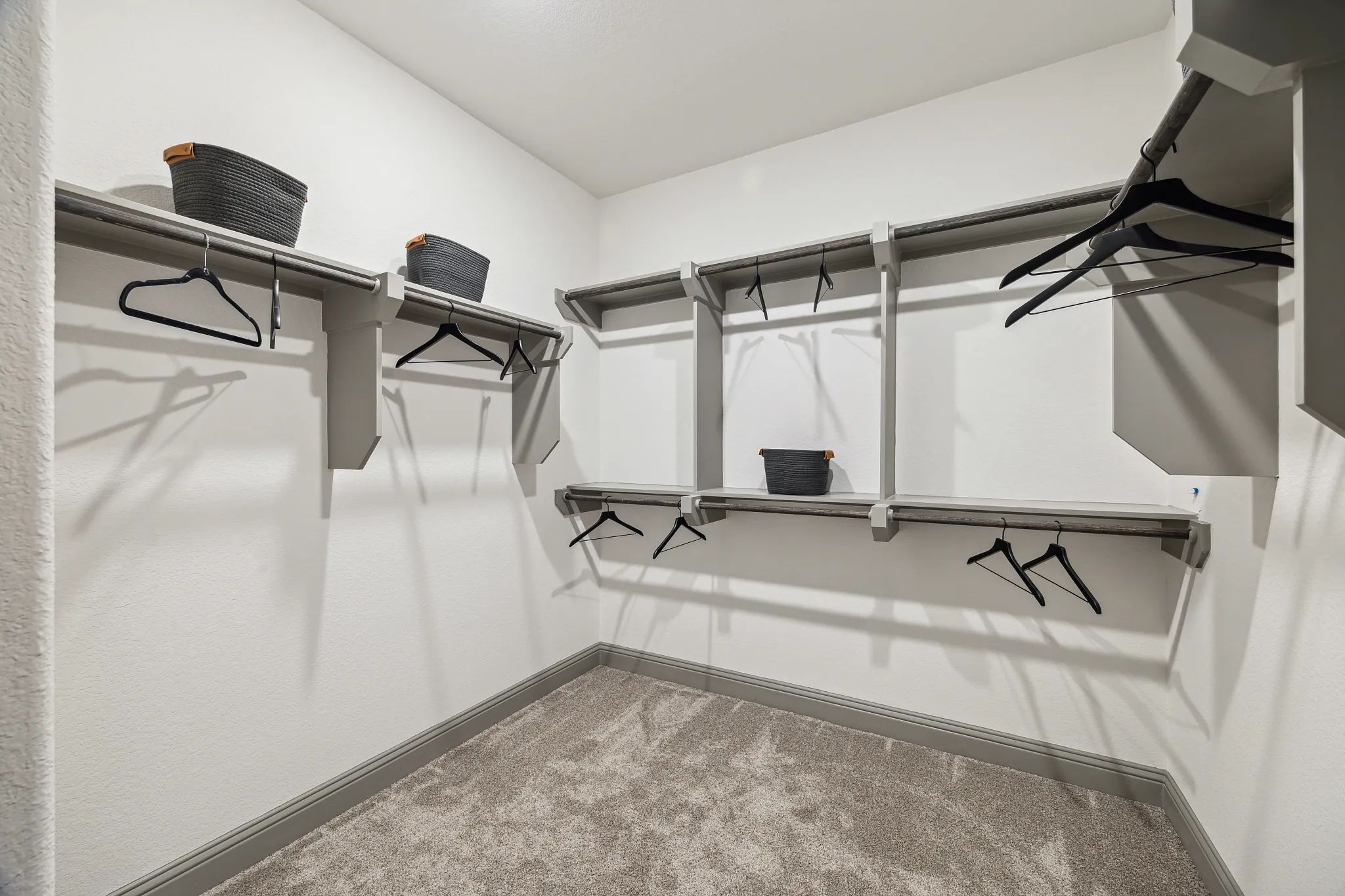 Plan 3059 closet - staged