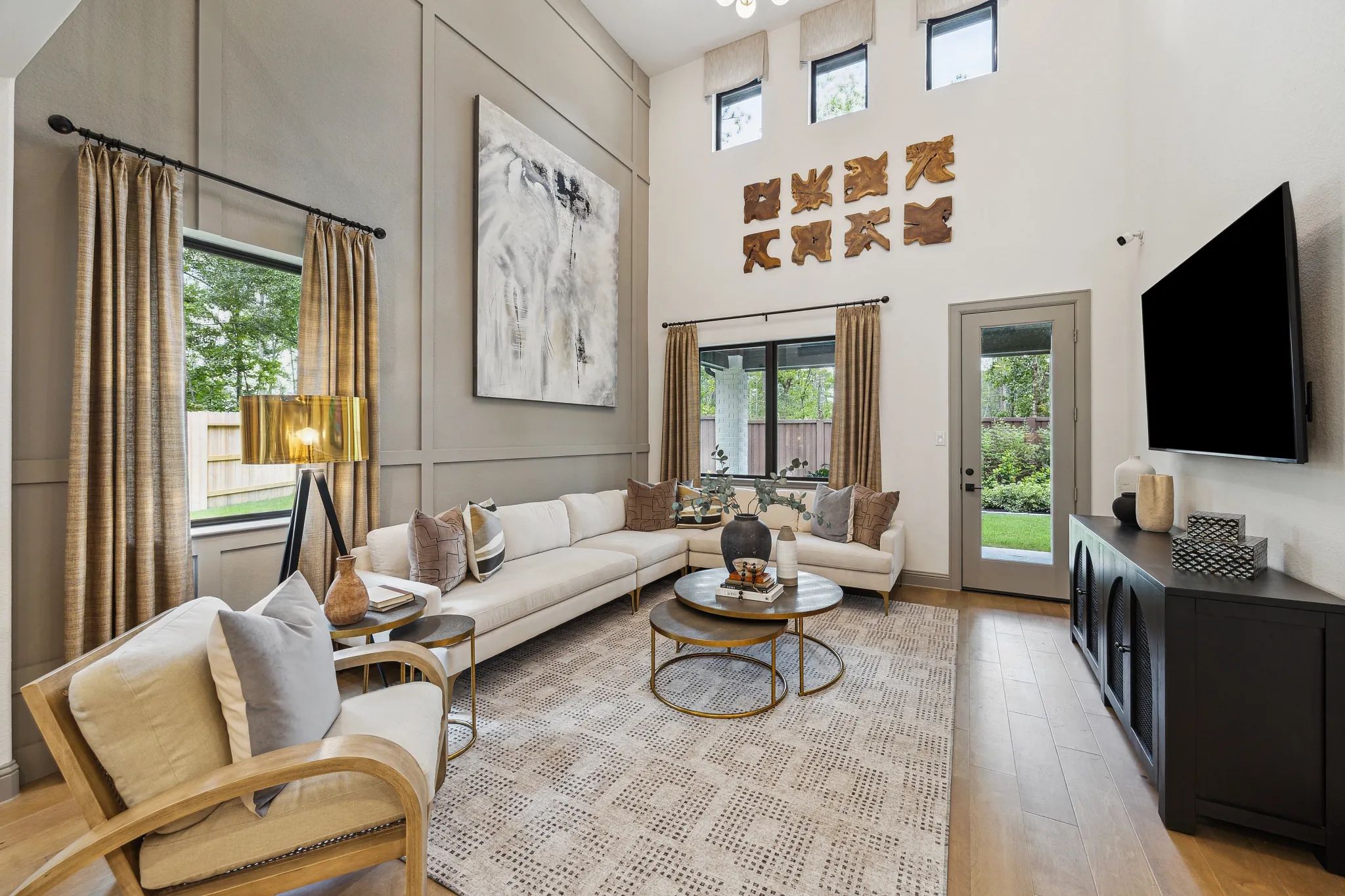 Plan 3059 Model Great Room