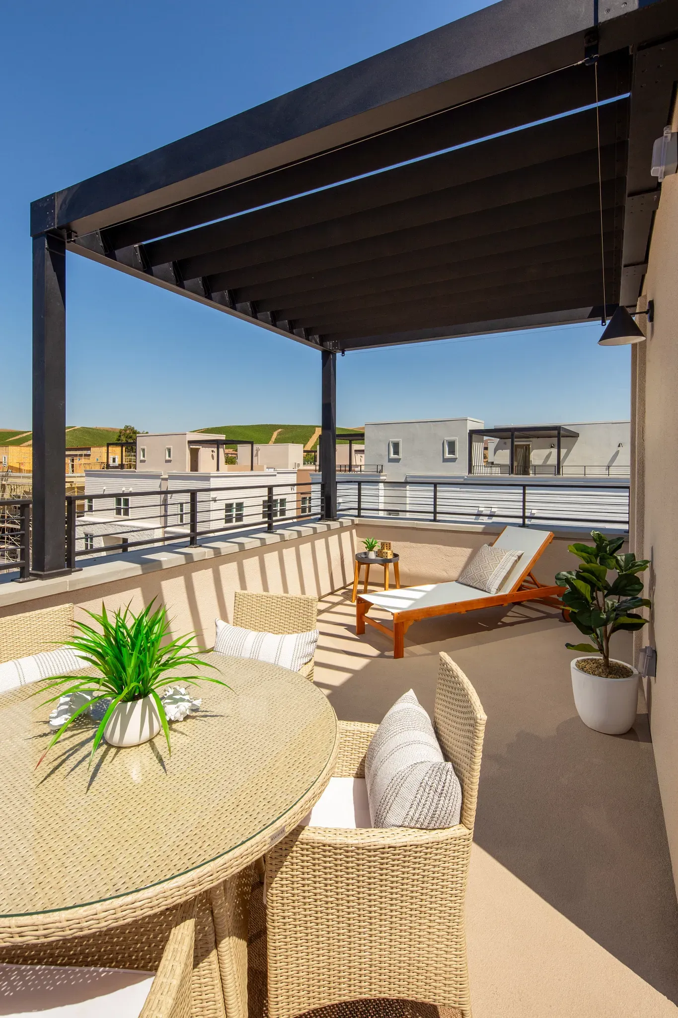 Serenity Plan 3 Model Rooftop Deck