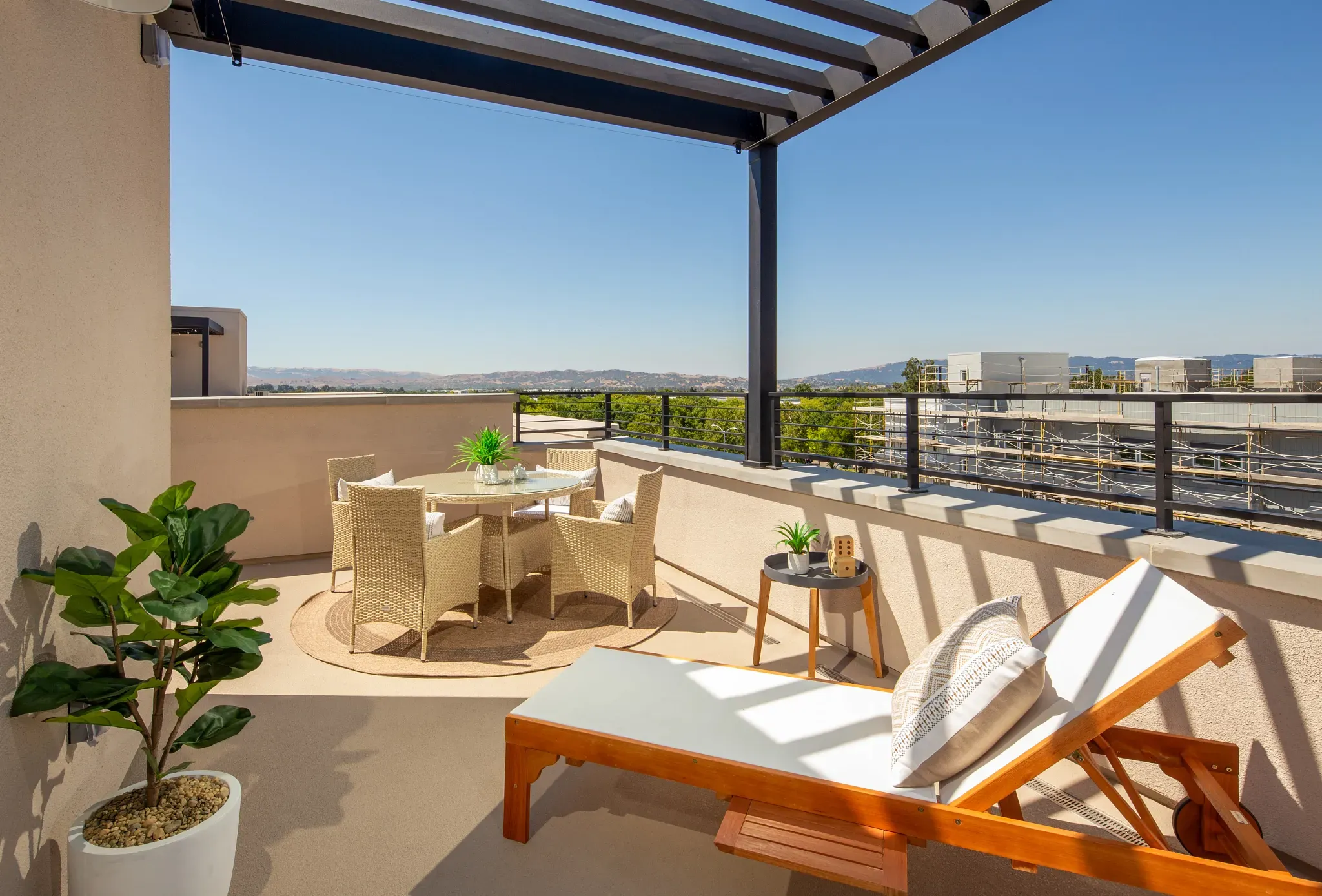 Serenity Plan 3 Model Rooftop Deck