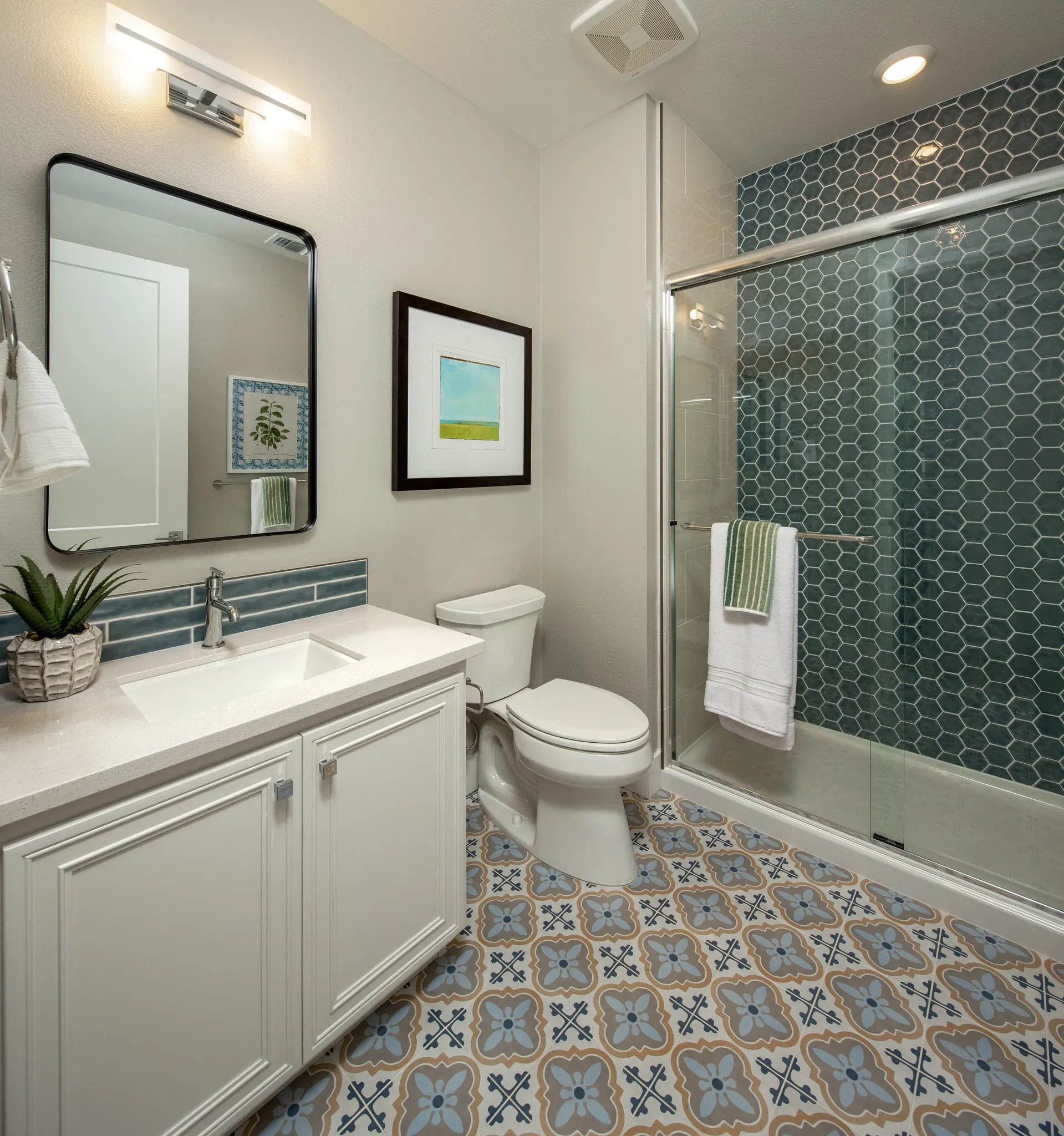 Serenity Plan 4 Model First Floor Bathroom