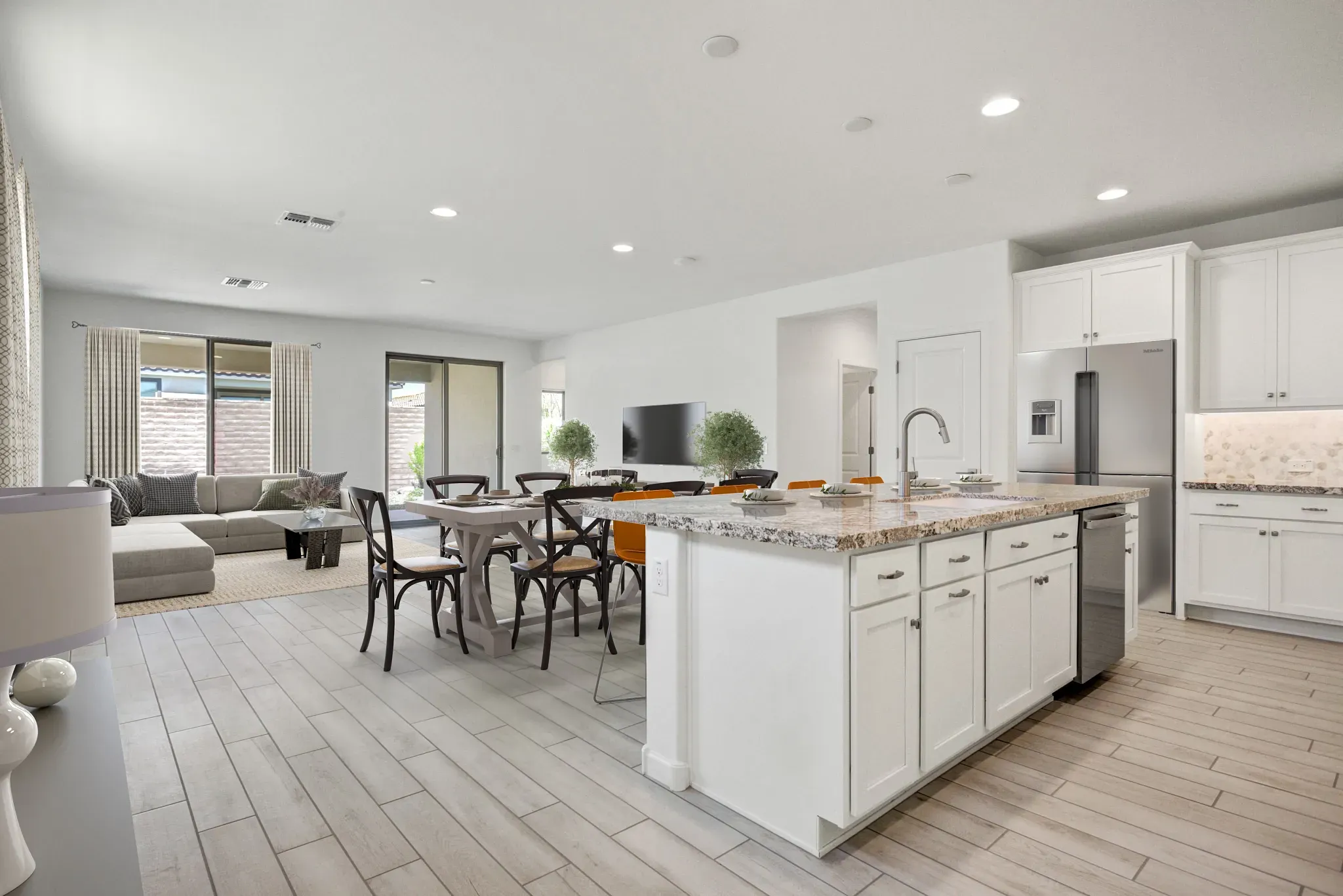 Virtually Staged Great Room