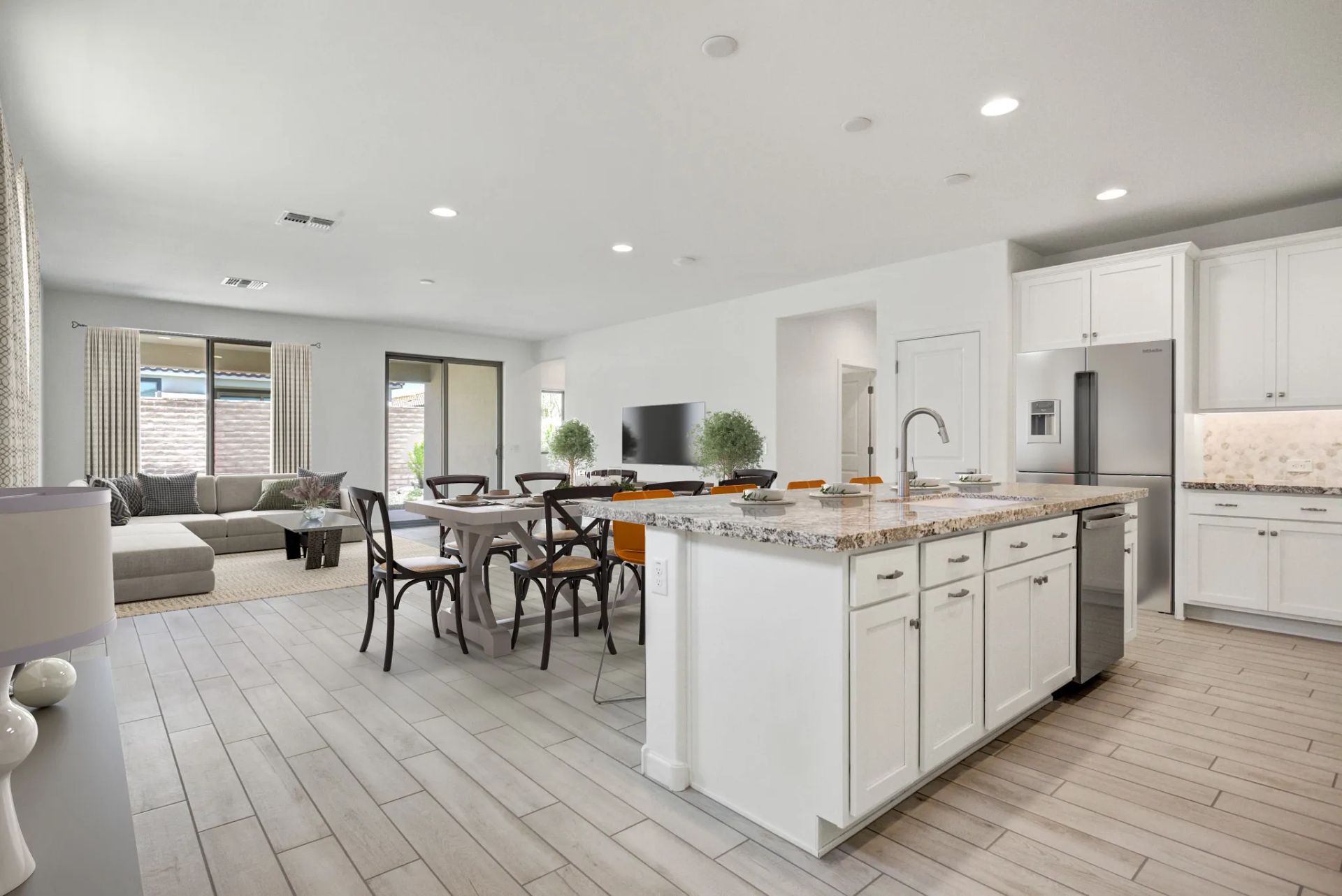 Virtually Staged Great Room