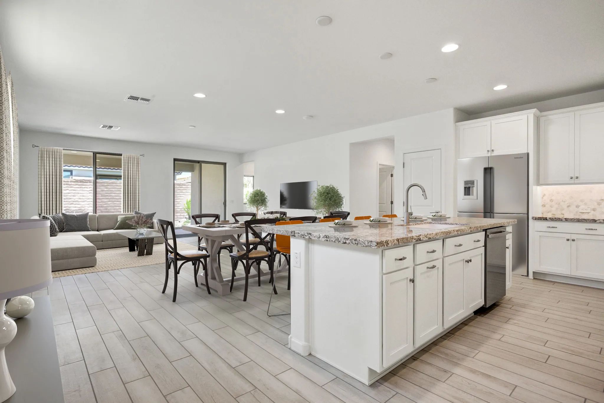 Virtually Staged Great Room