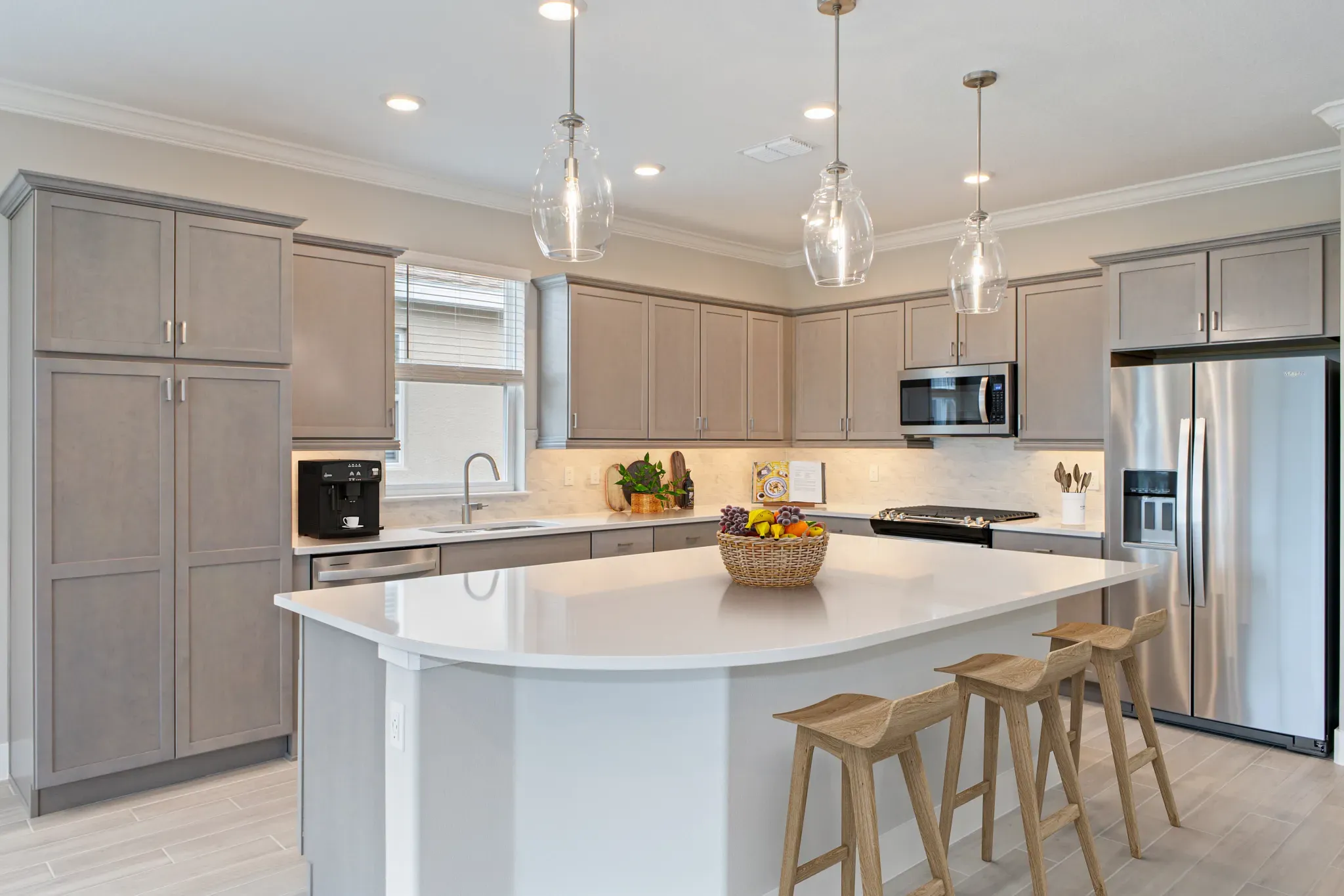 Virtually Staged Kitchen