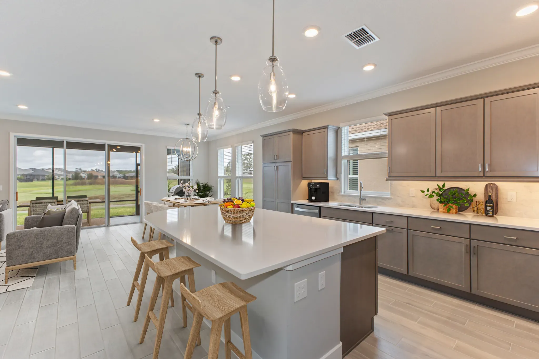 Virtually Staged Kitchen