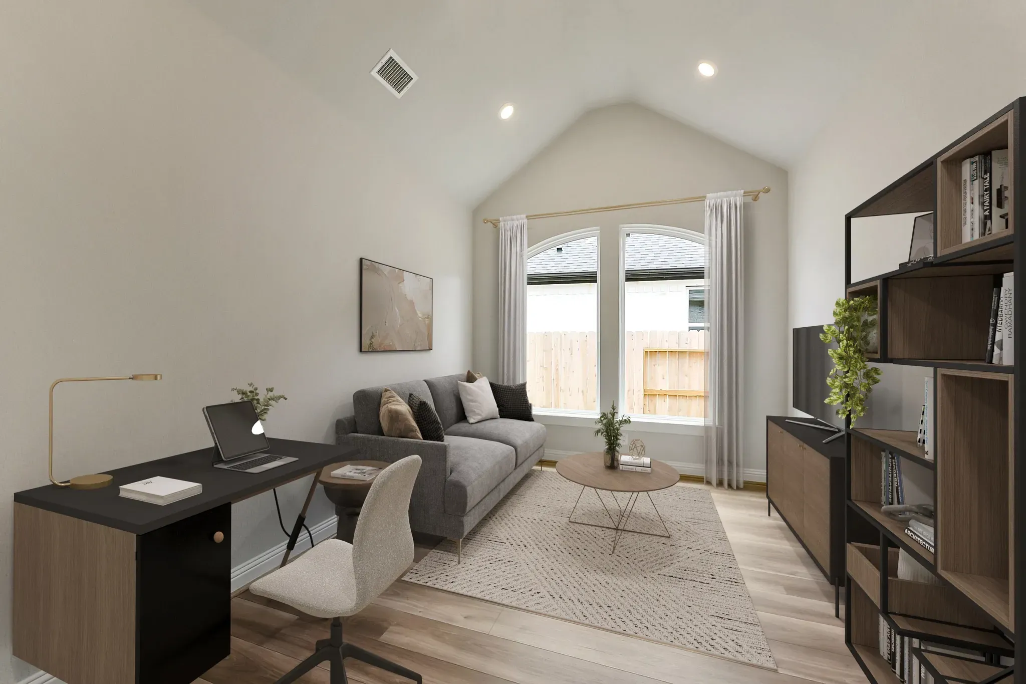 Plan 4039 flex room - staged