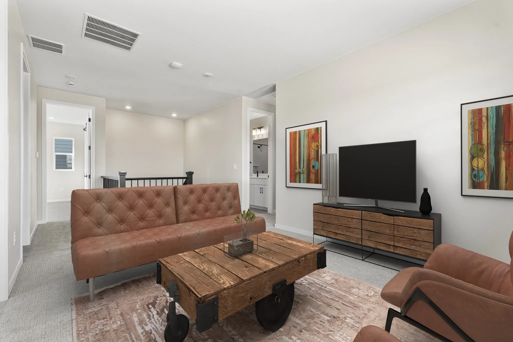 Overton Loft - Virtually Staged