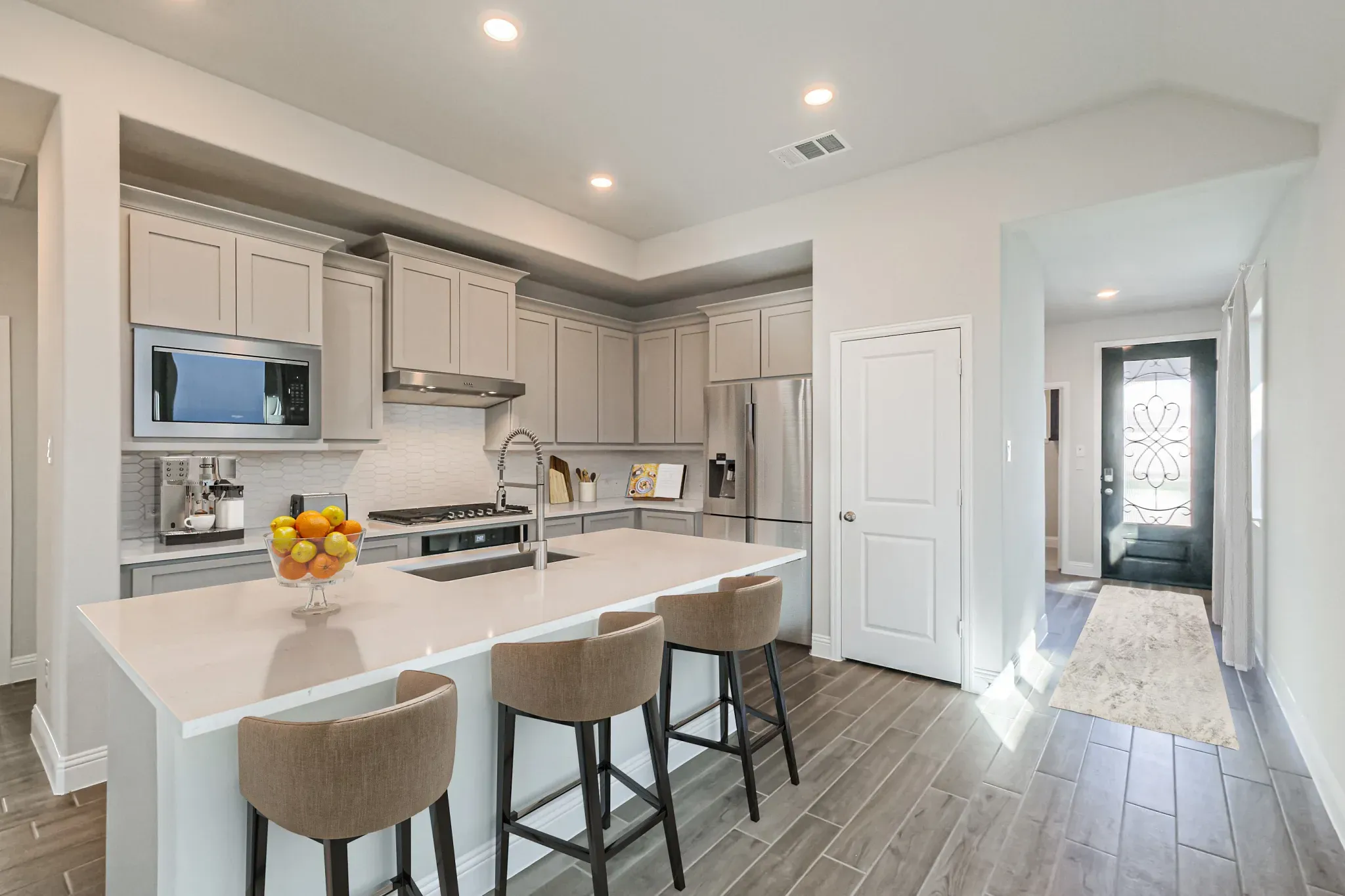 Plan 3009 kitchen - staged