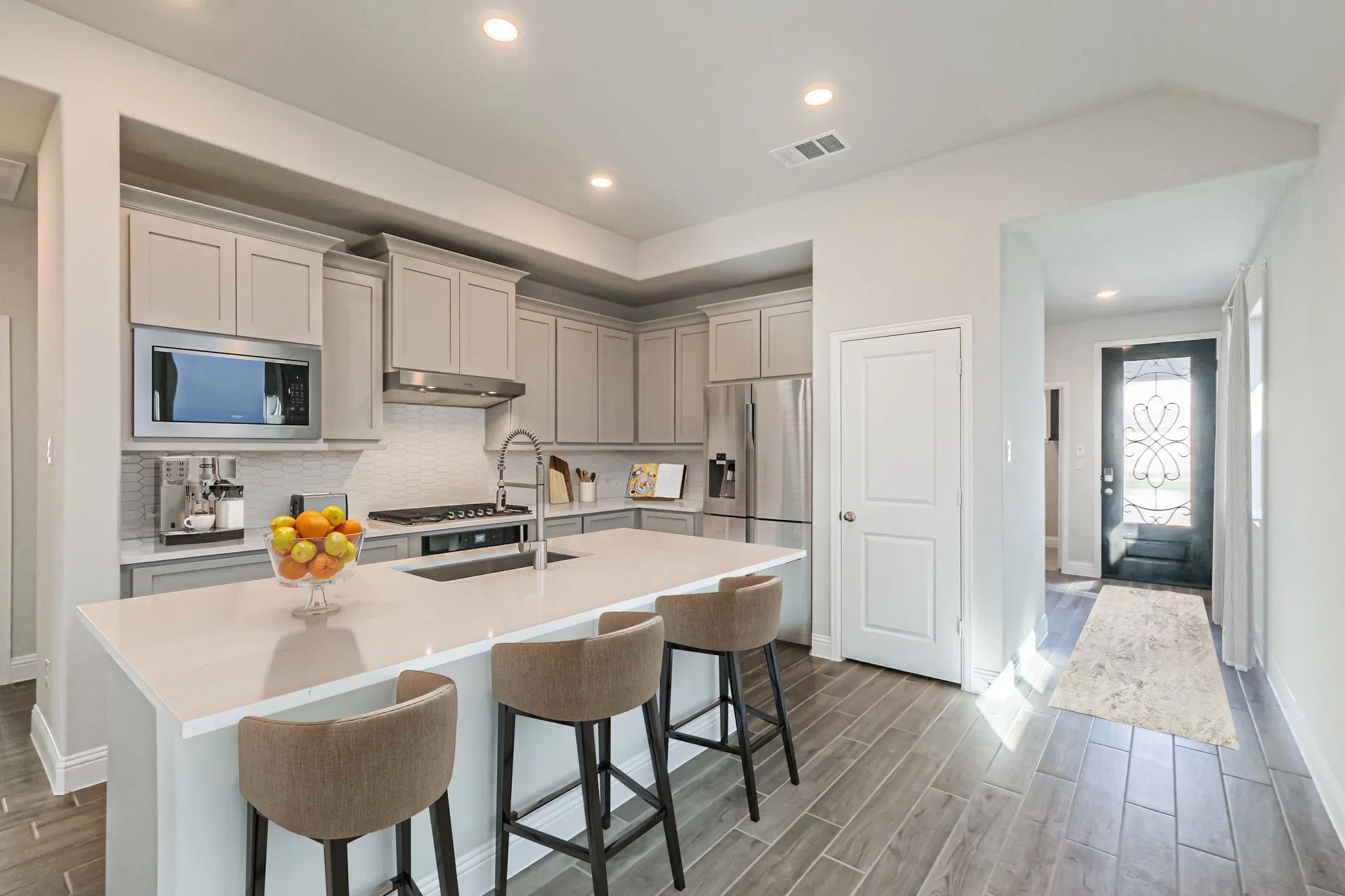 Plan 3009 kitchen - staged