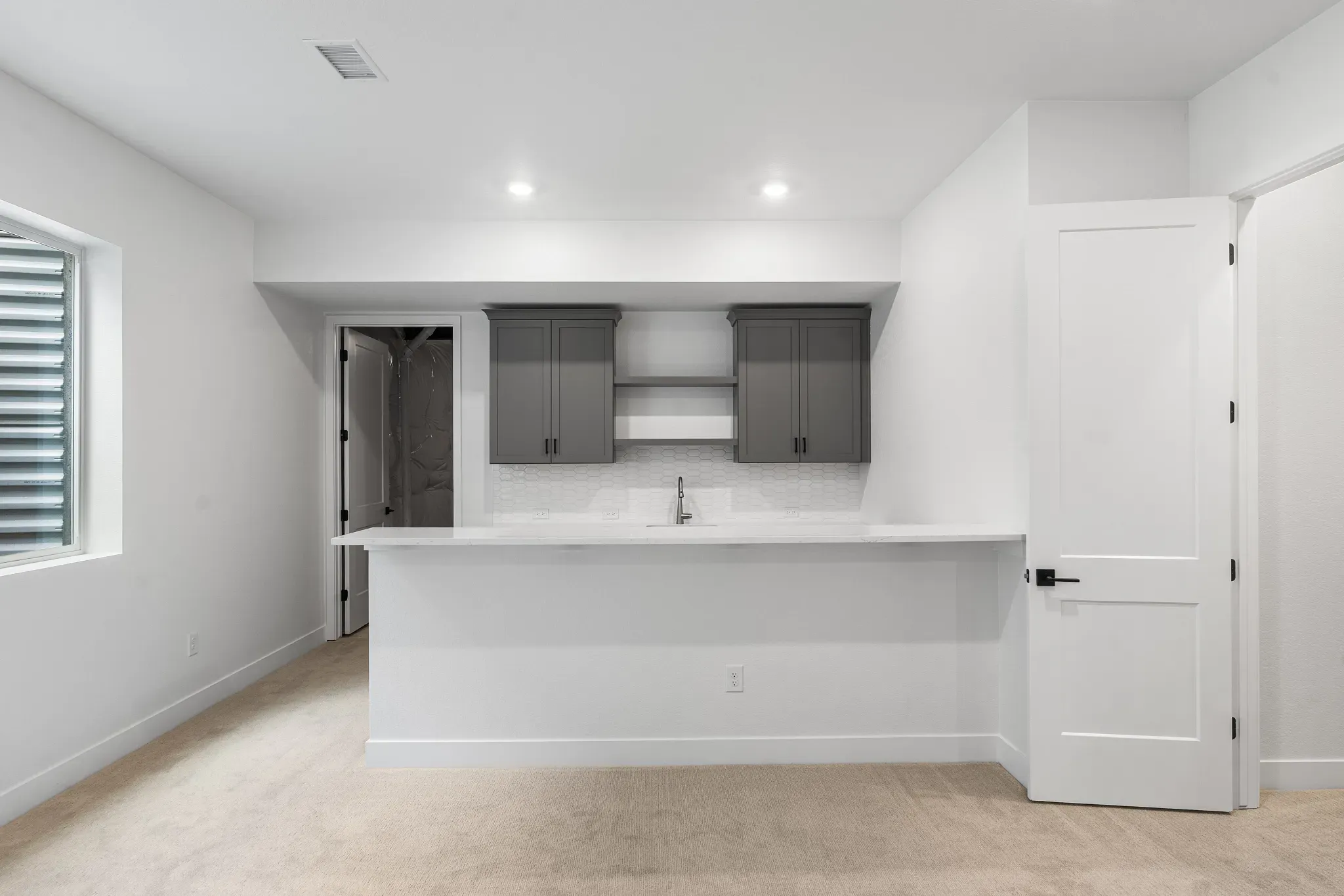 Homesite 44 Wet Bar at Finished Basement