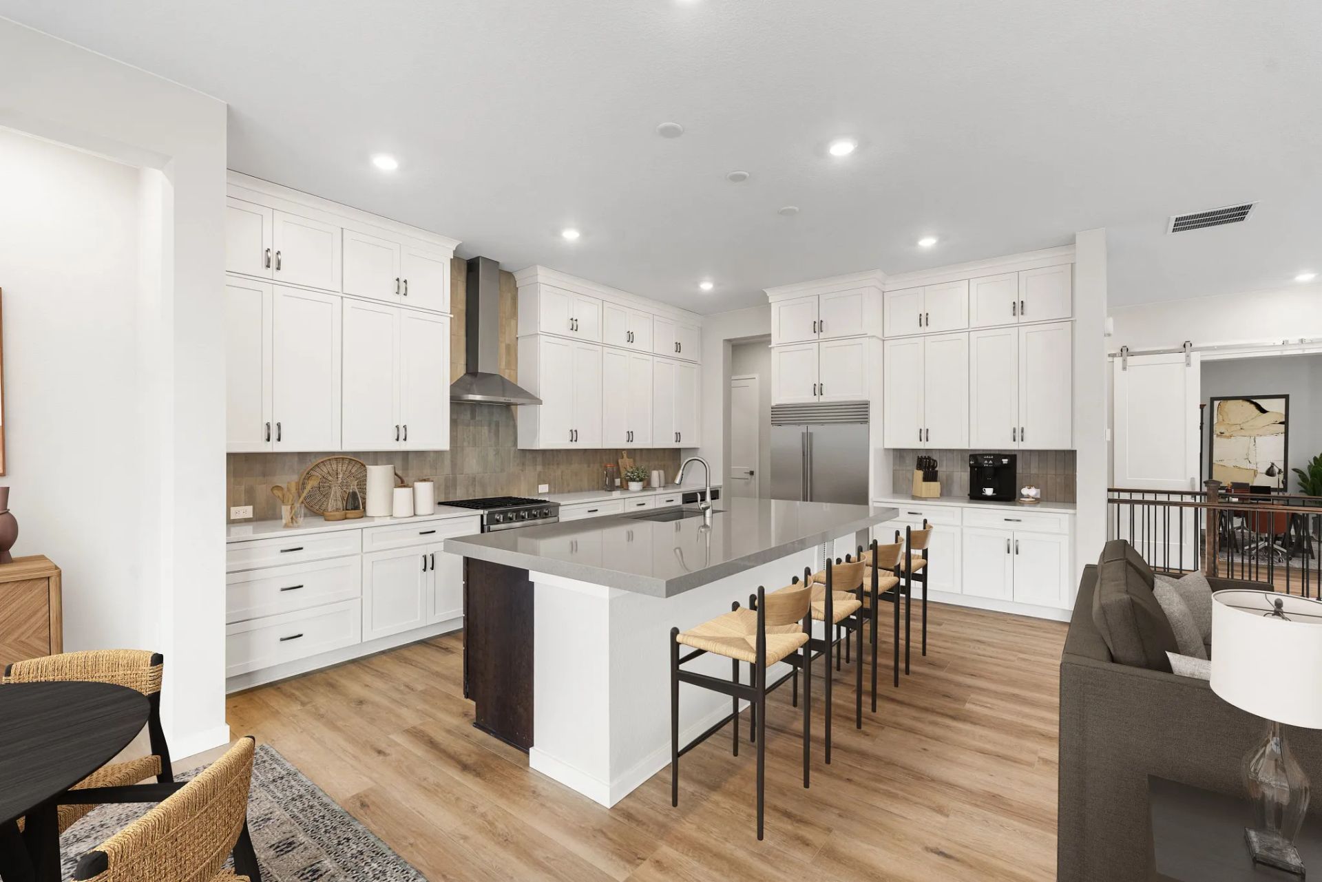 Homesite 72 Kitchen - Virtually Staged