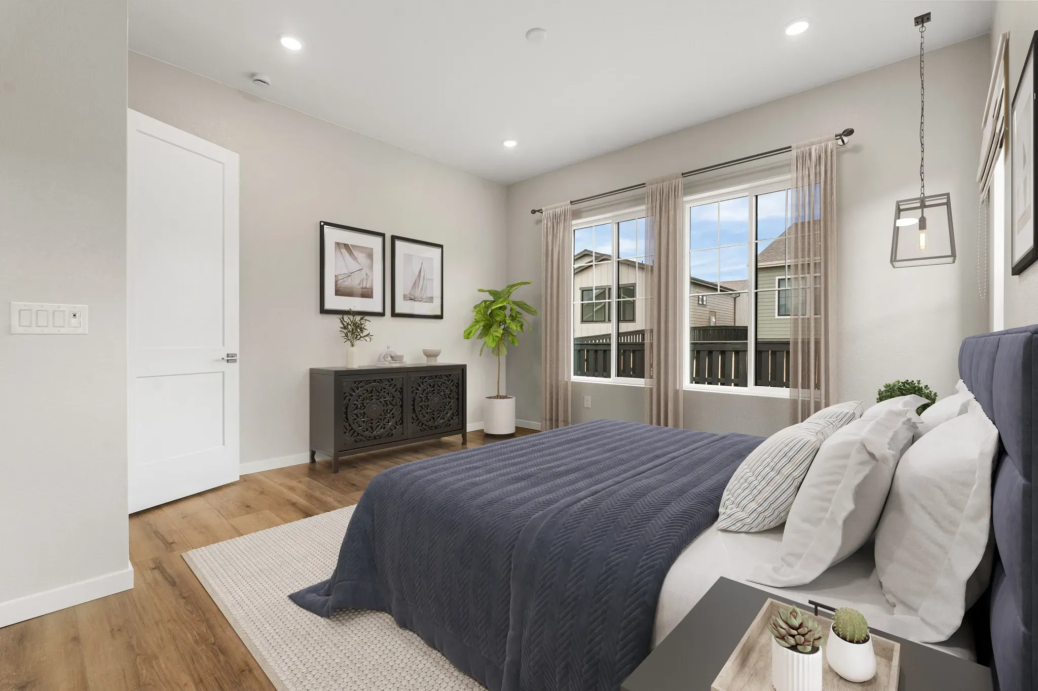 Homesite 72 Primary Bedroom - Virtually Staged