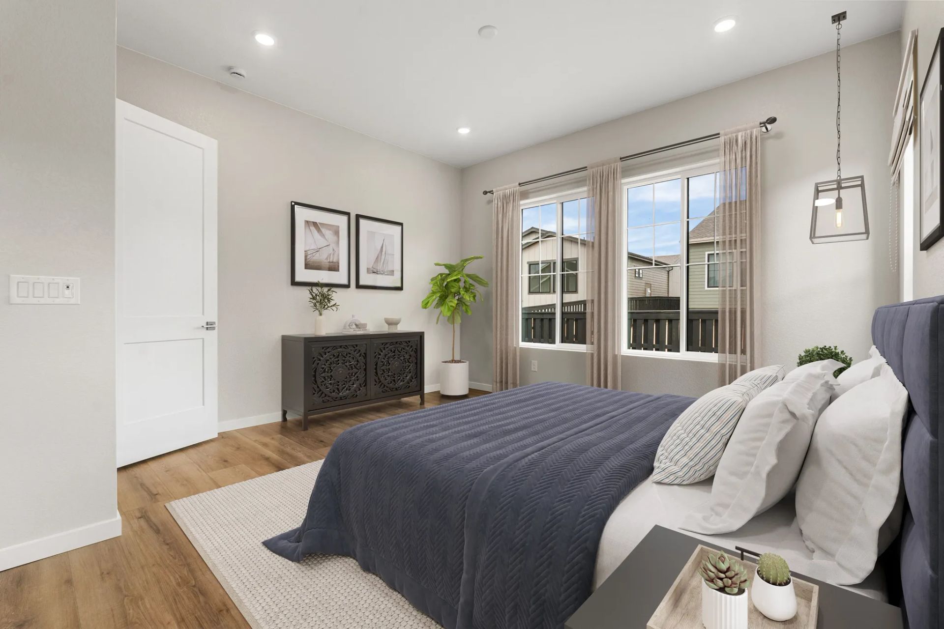 Homesite 72 Primary Bedroom - Virtually Staged