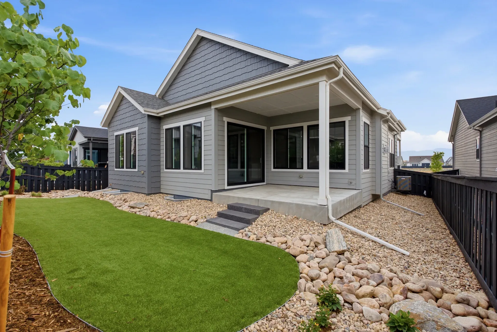 Homesite 72 Backyard