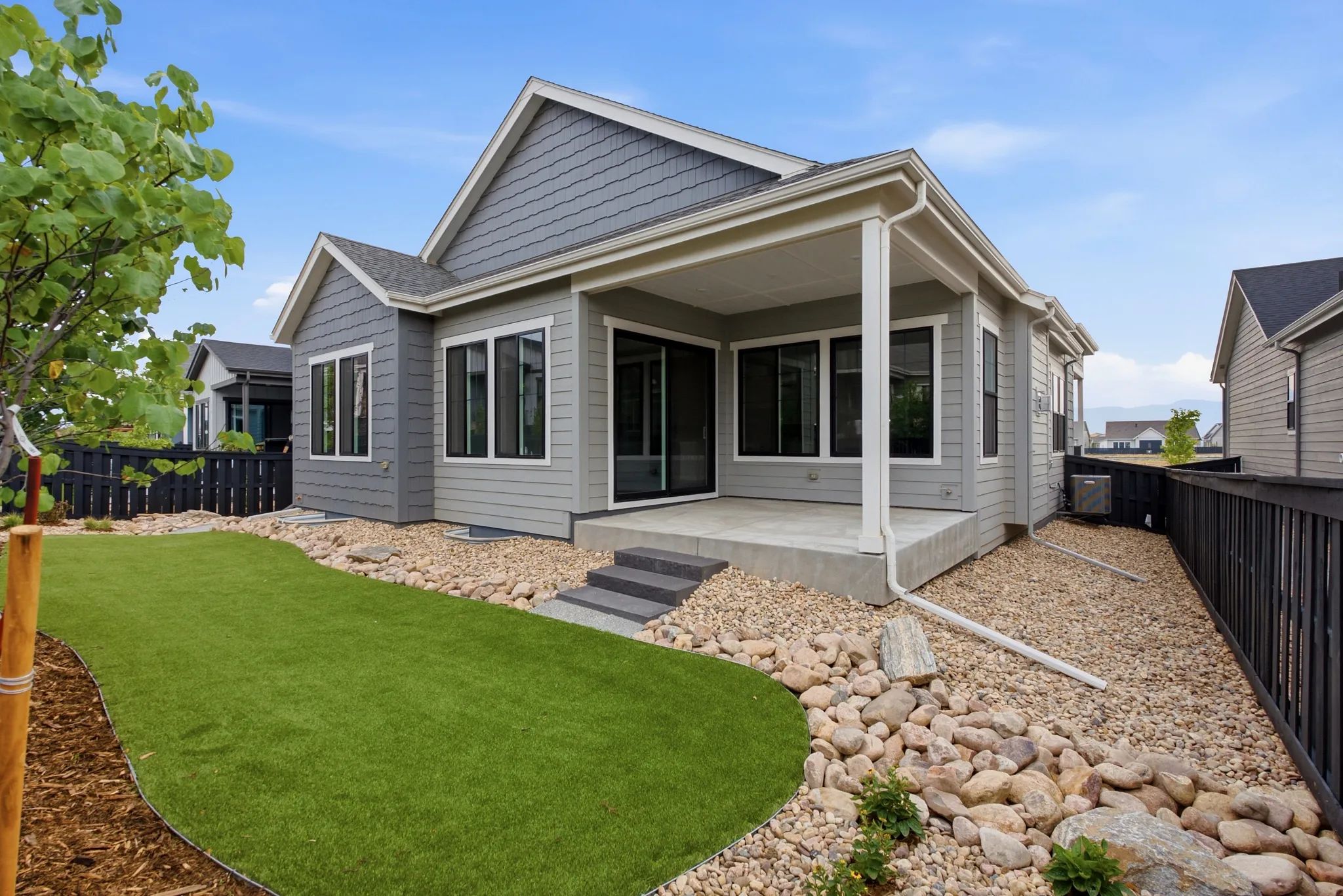 Homesite 72 Backyard