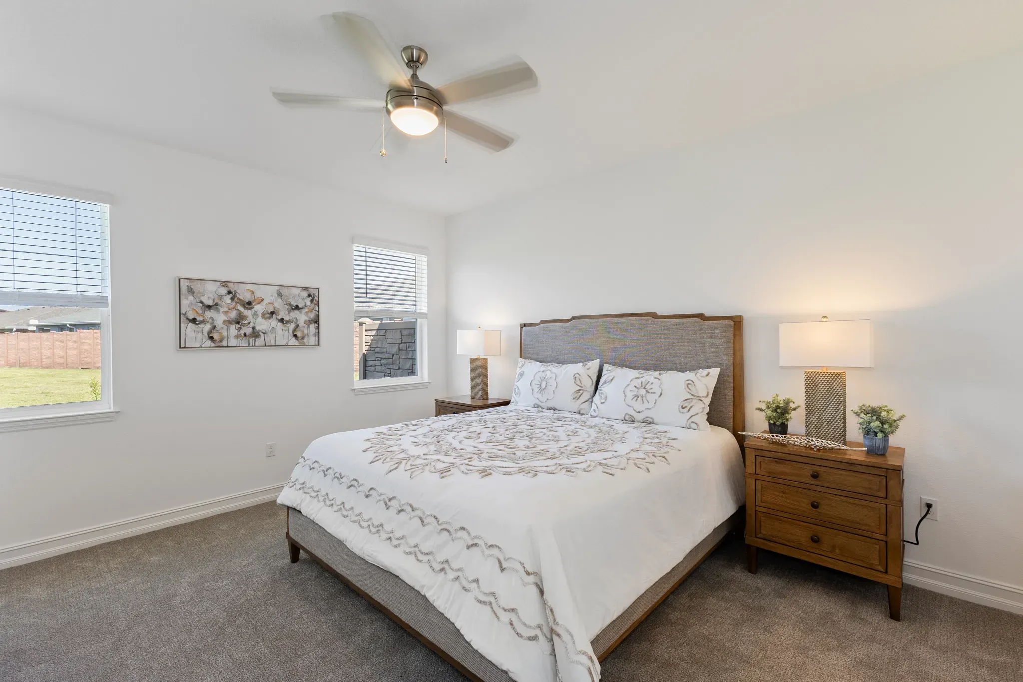 Furnished Primary Bed