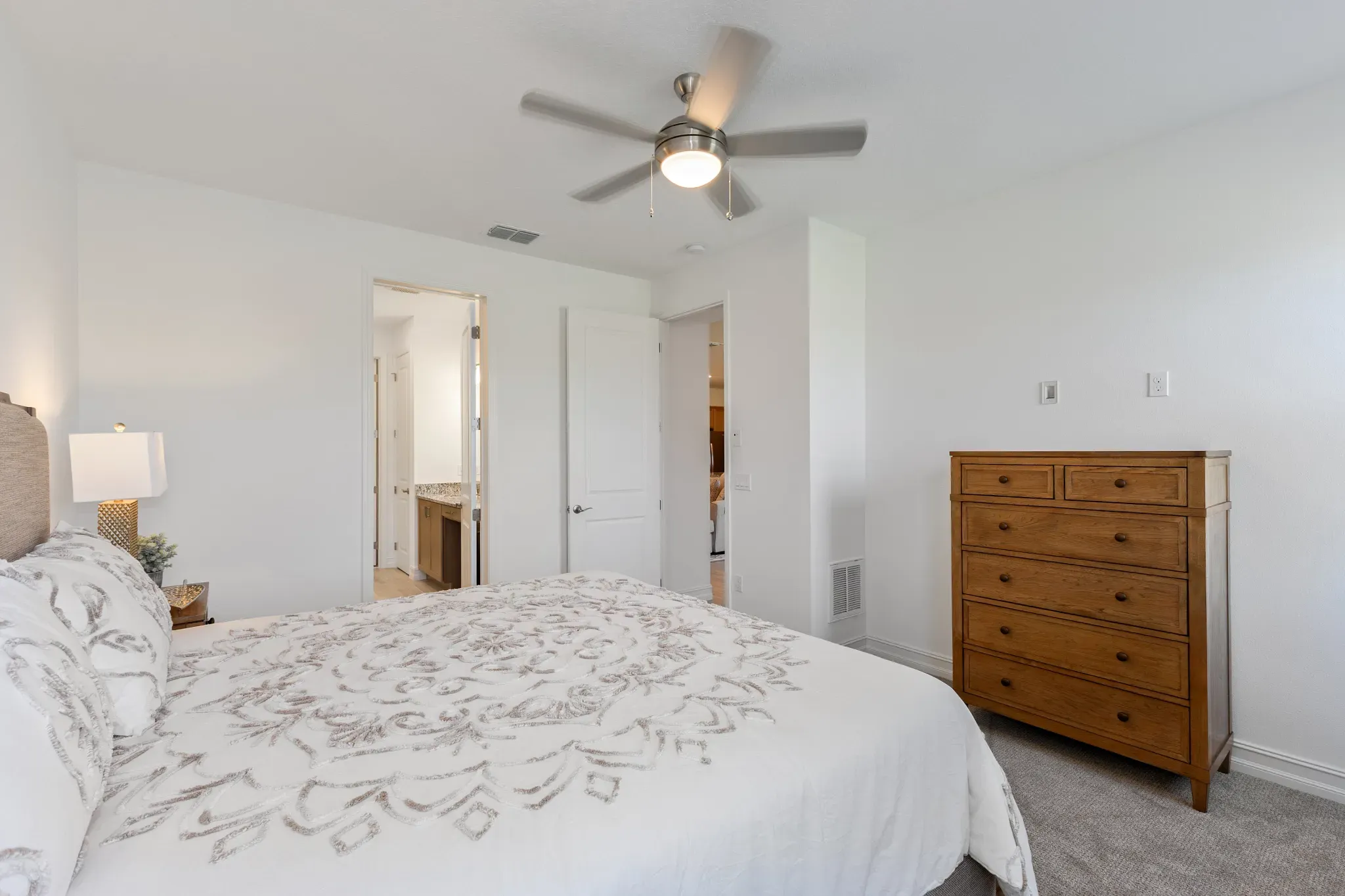 Furnished Primary Bed