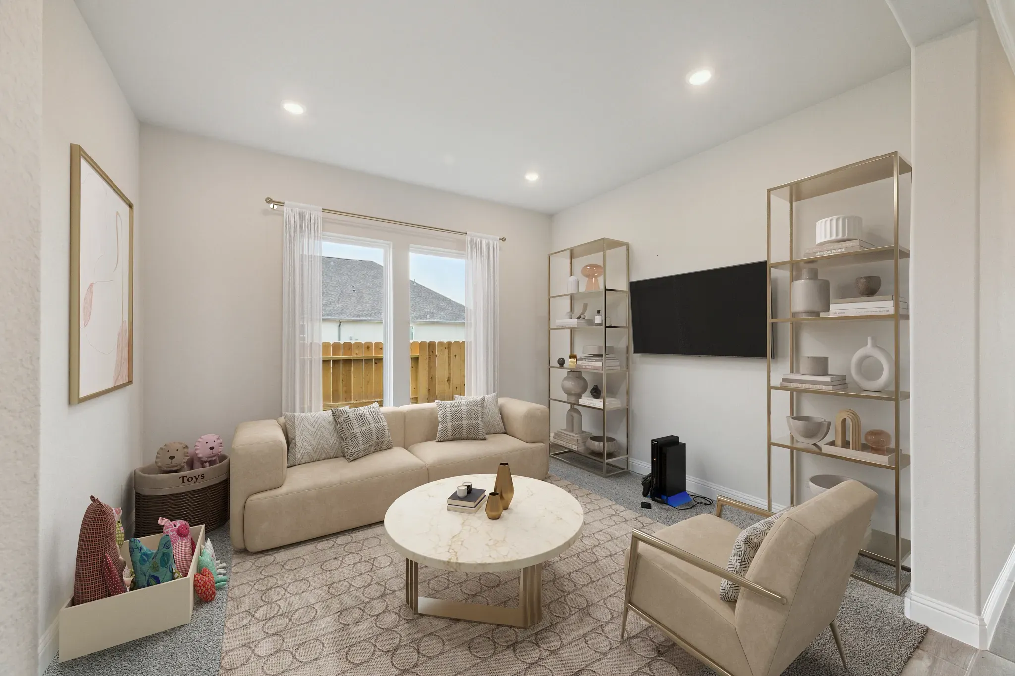 Plan 5072 flex room