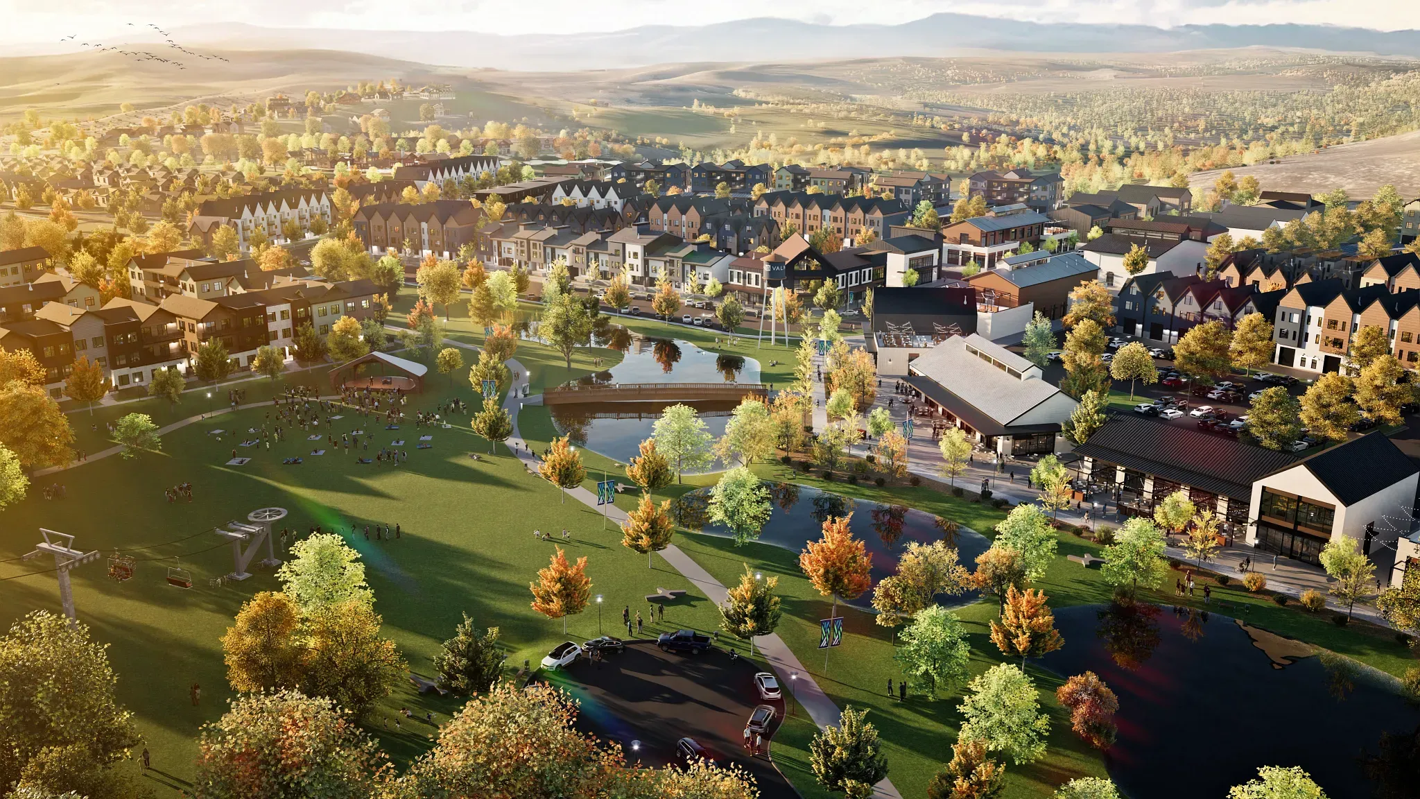 Valnova Master Plan Amenity Rendering
