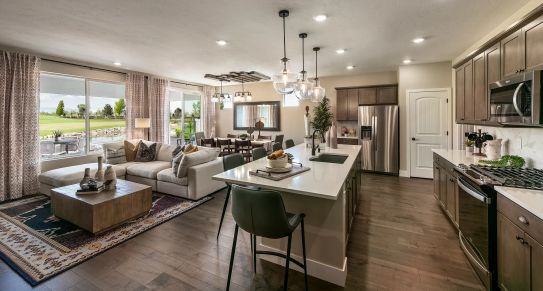 Affirm Model Home Kitchen & Great Room