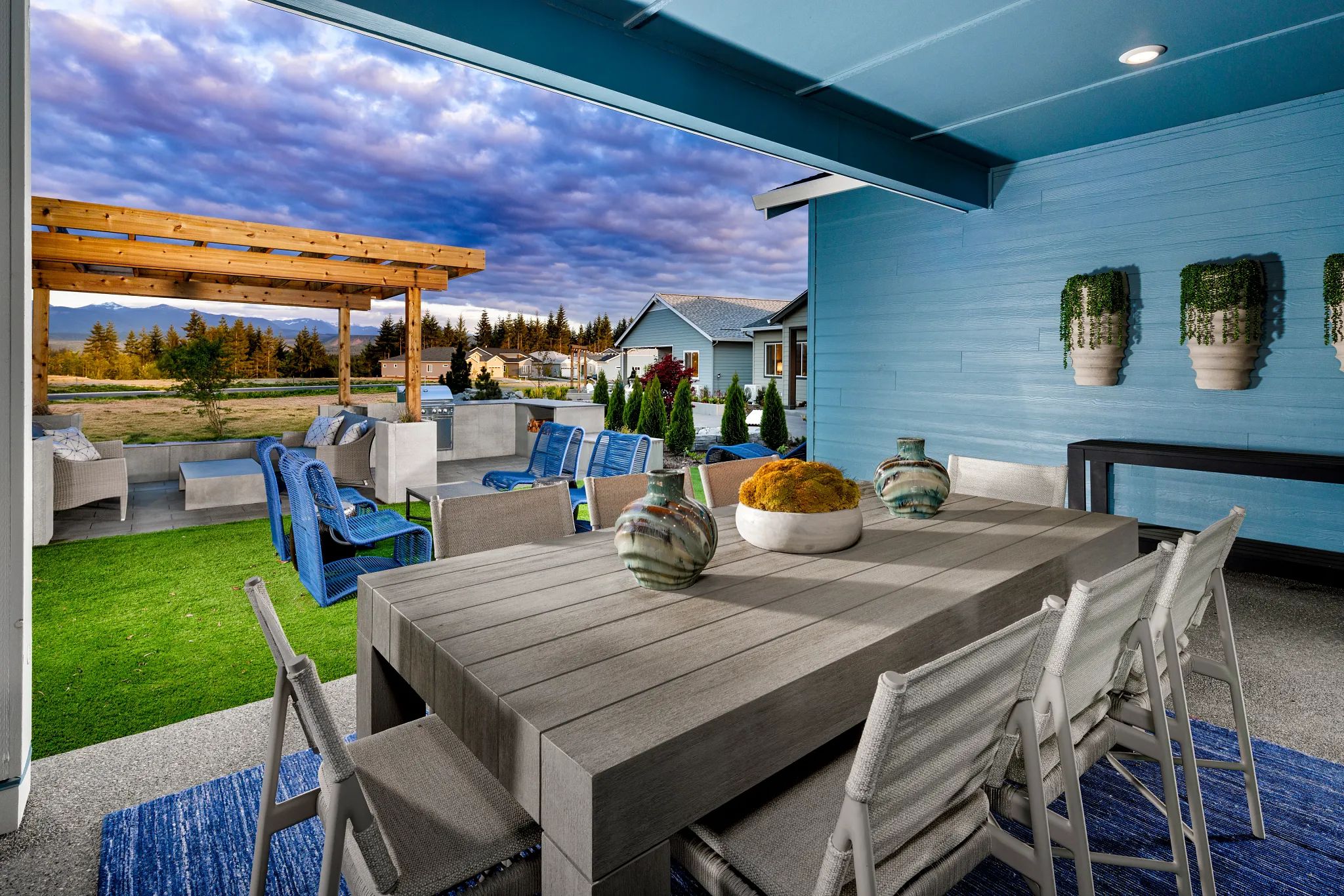 Connect Model Home Covered Patio