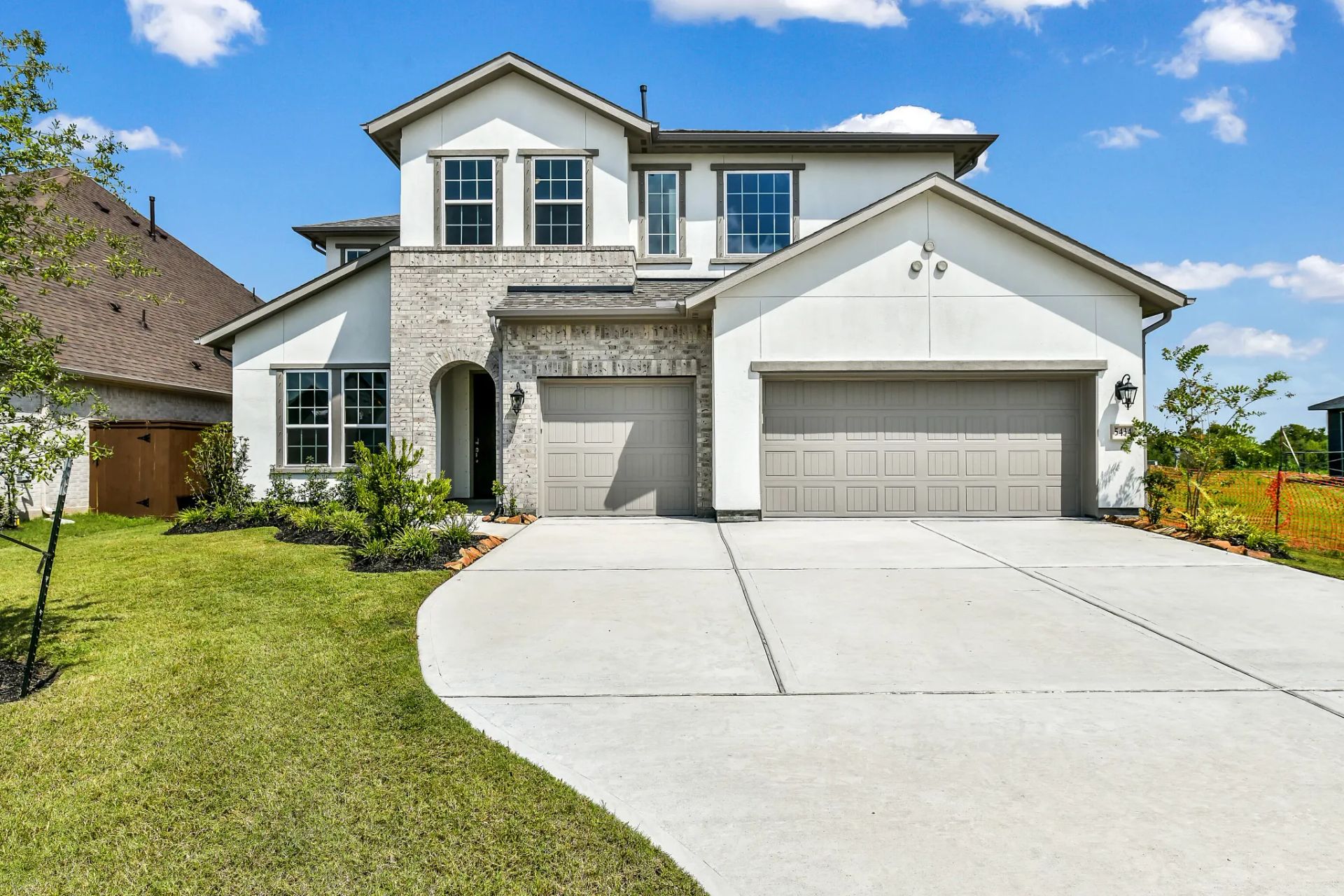 Plan 5051 elevation E exterior