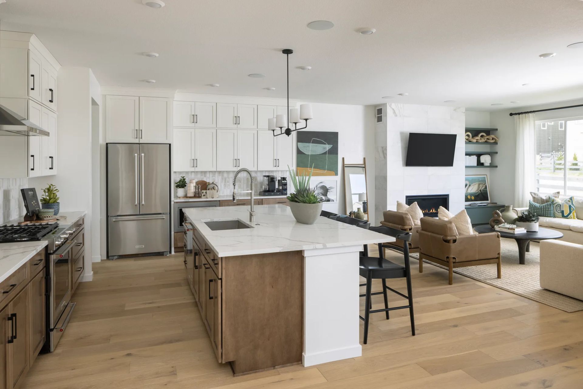 Brooklyn Model Kitchen + Great Room