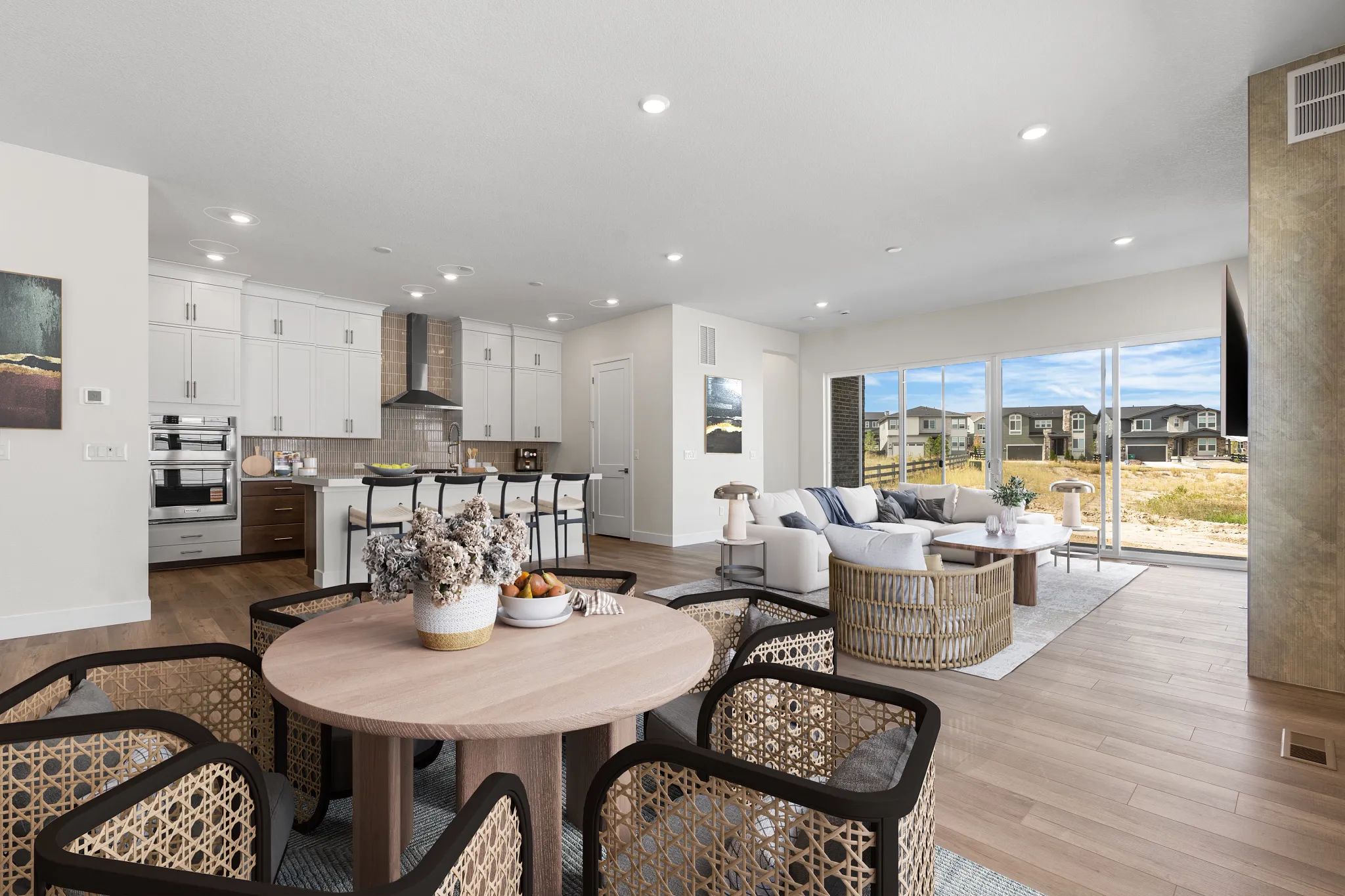 Homesite 51 Dining, Great Room + Kitchen - Virtual