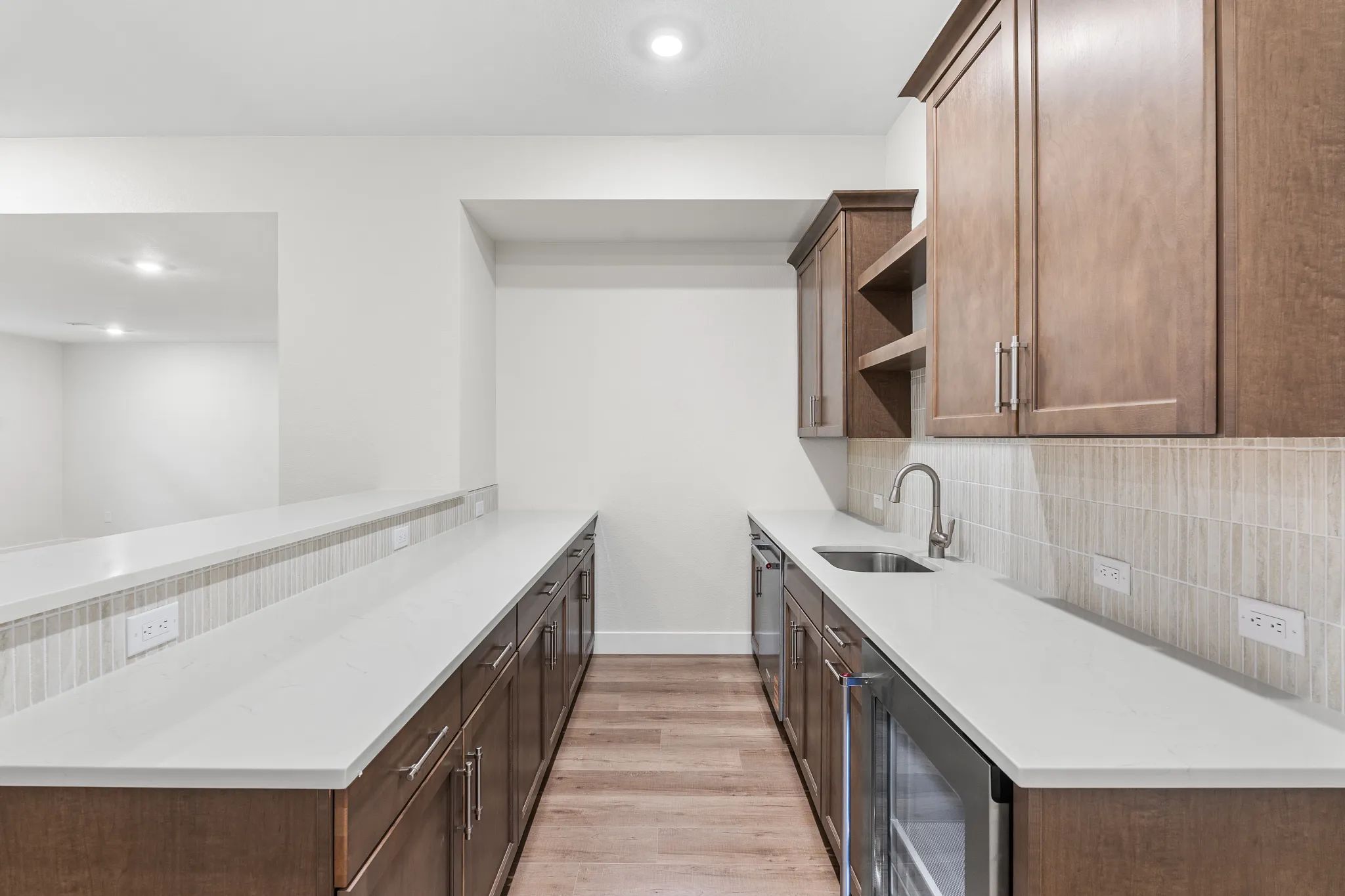 Homesite 51 Wet Bar at Finished Basement