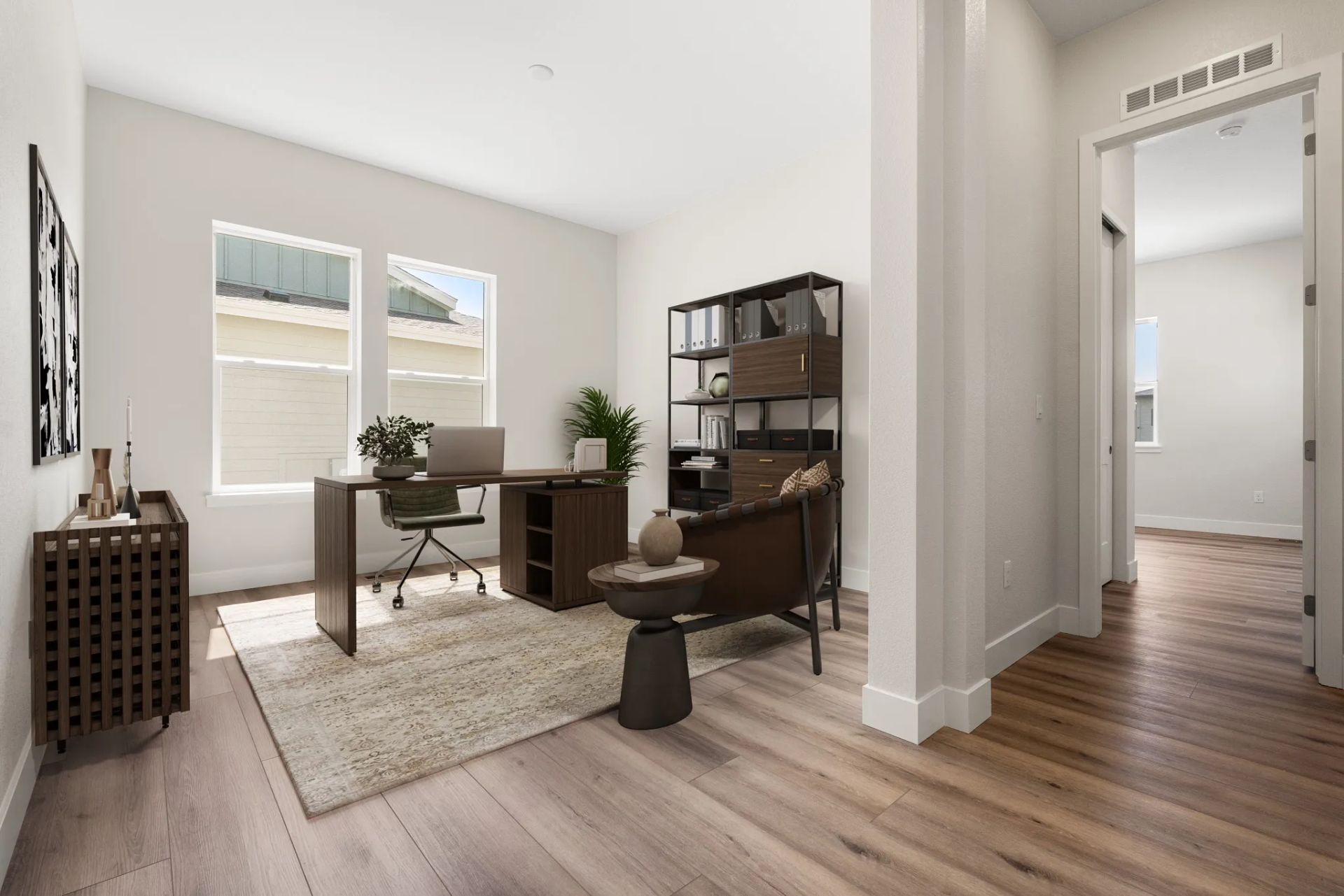 Homesite 8 Study - Virtually Staged