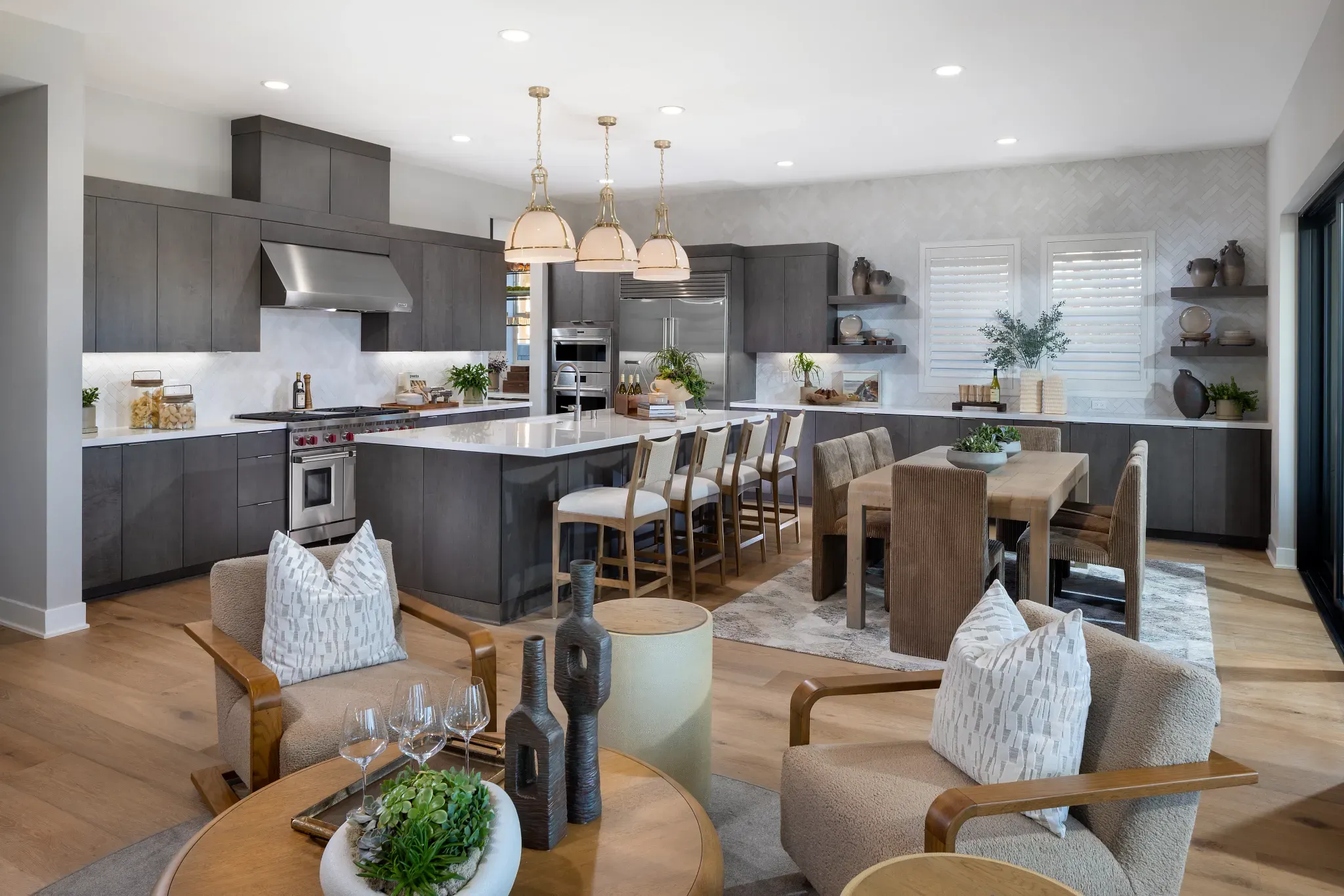 Plan 3 Model Kitchen