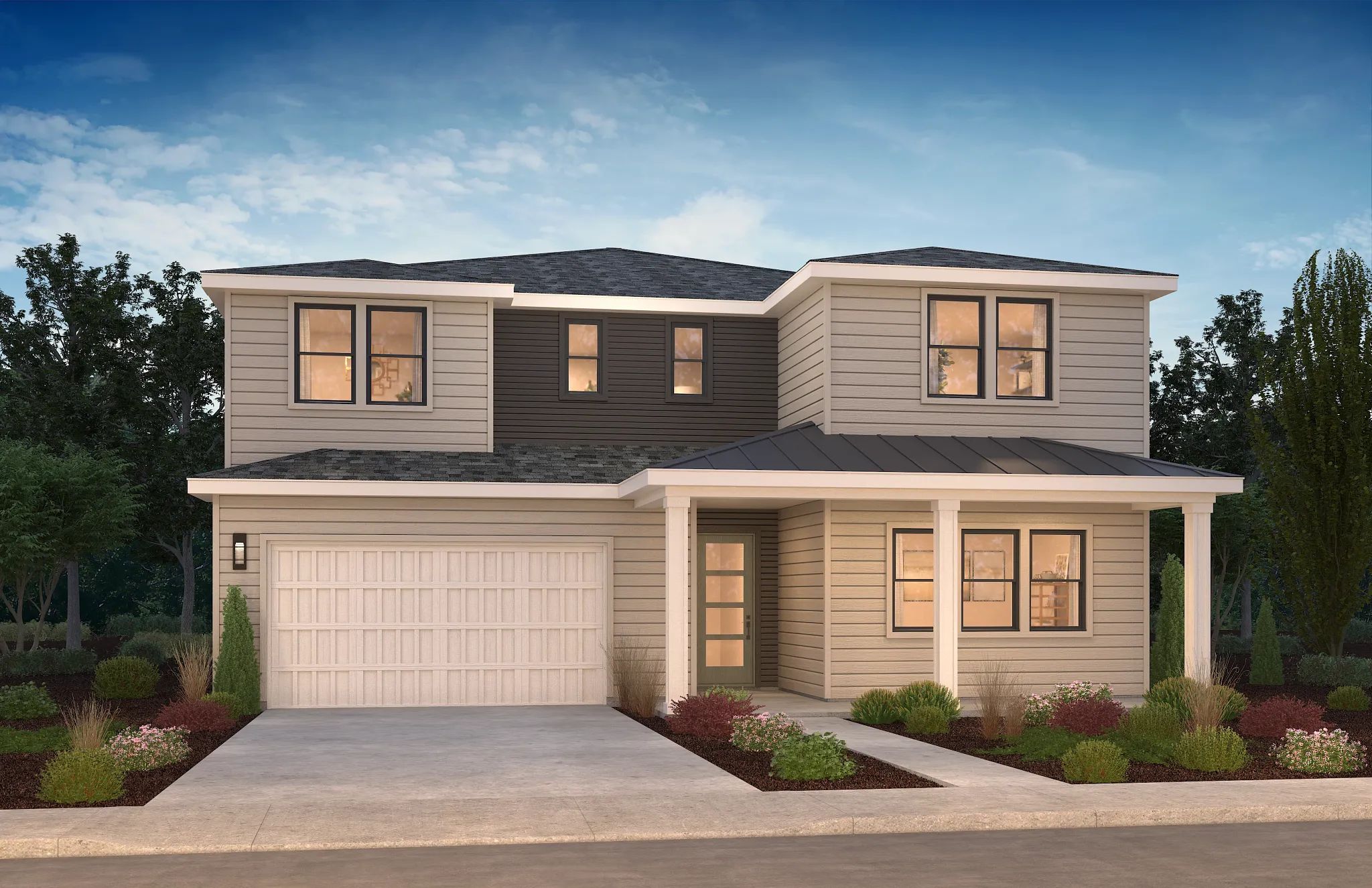 Sky House Plan 3 Elevation B