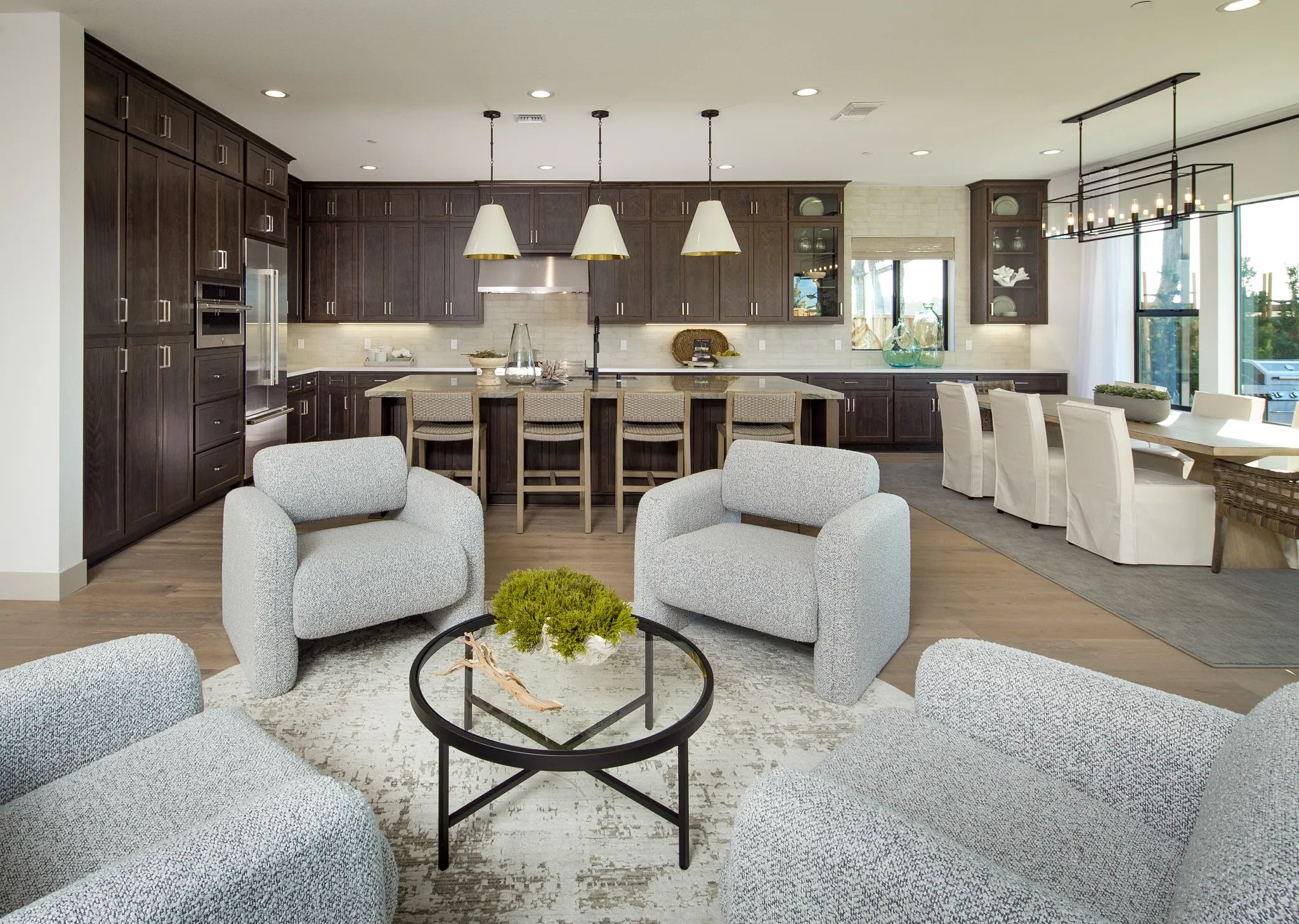 Sky House Plan 3 Kitchen & Lounge