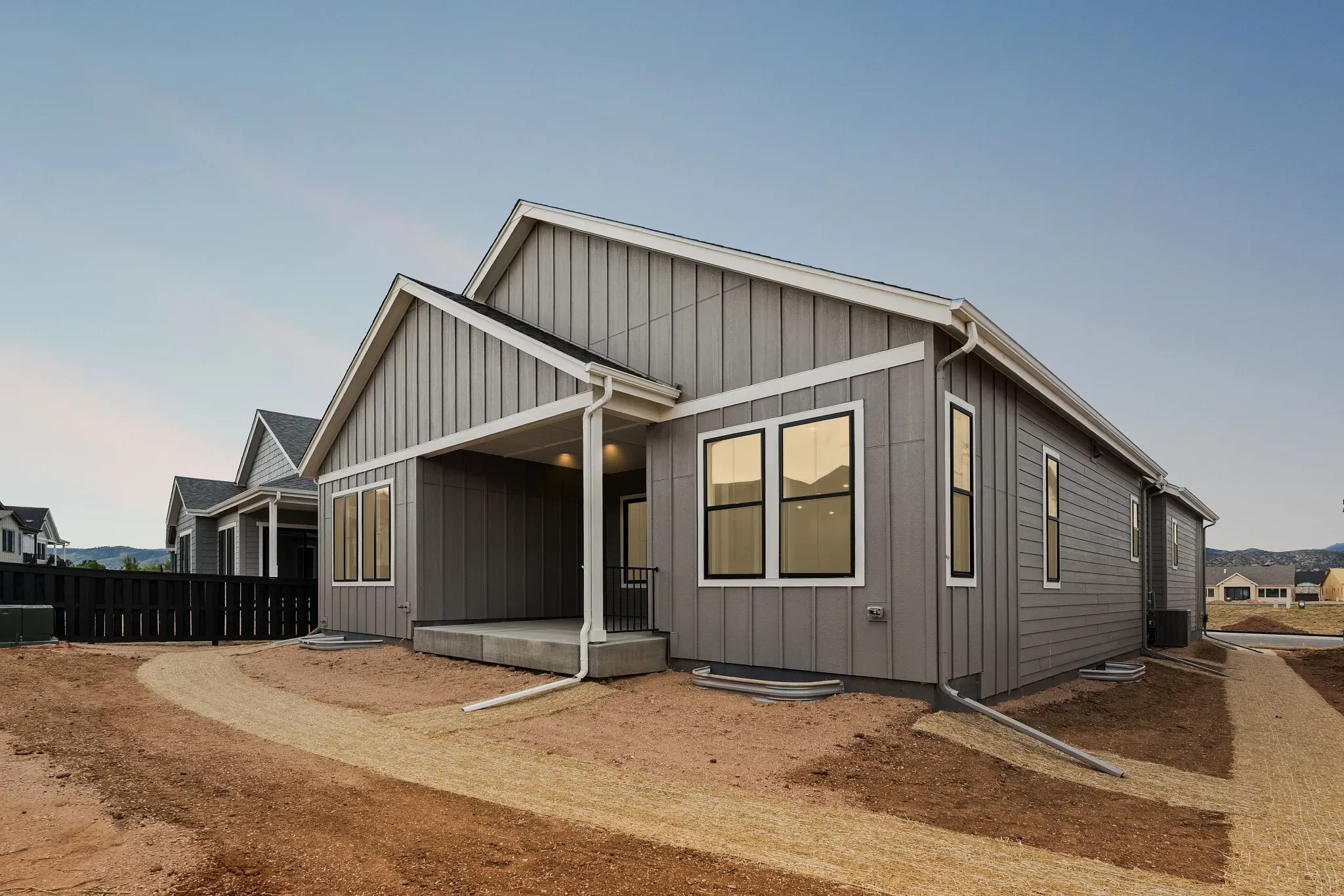 Homesite 71 Backyard