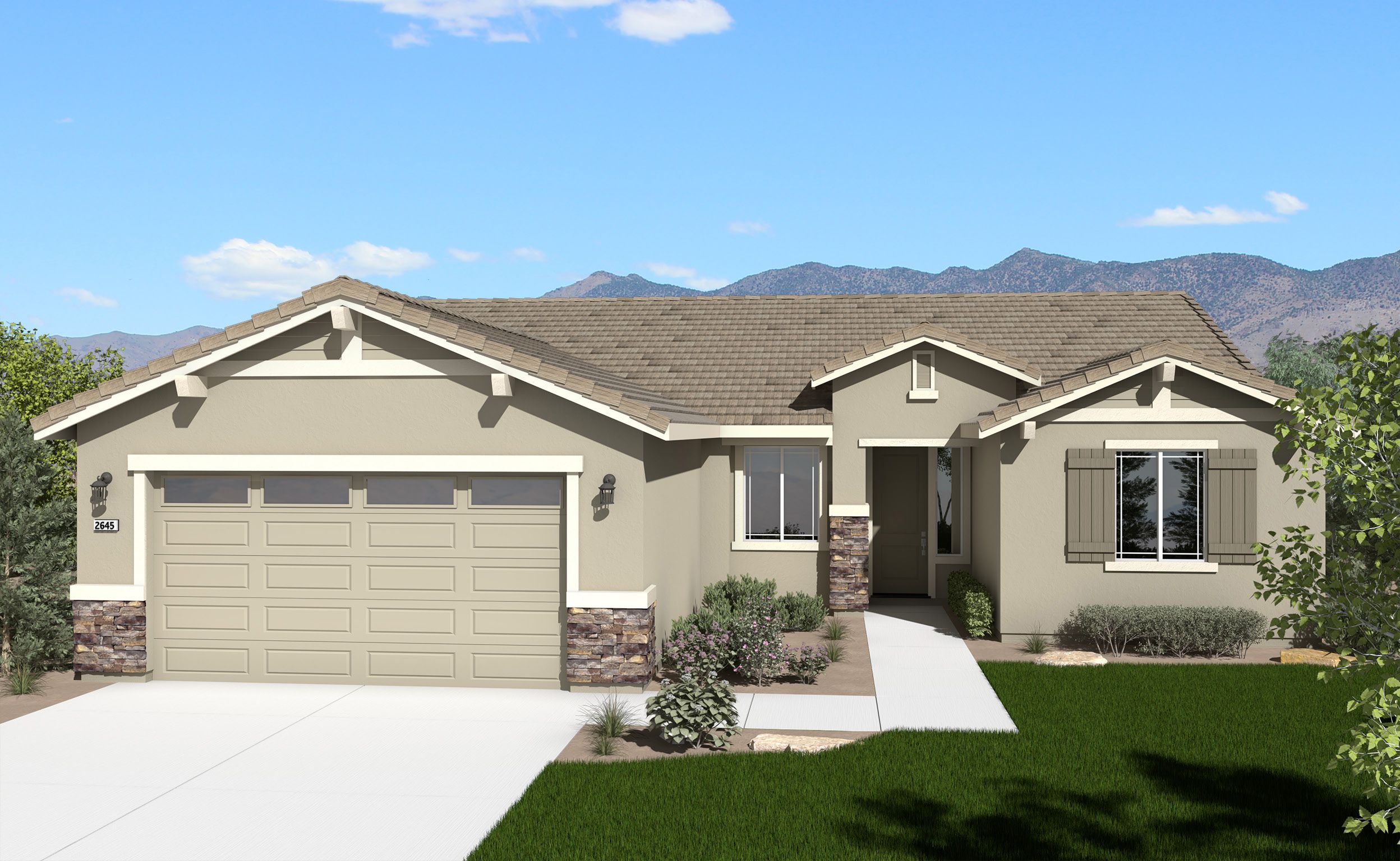 Plan 1 - Silver Canyon