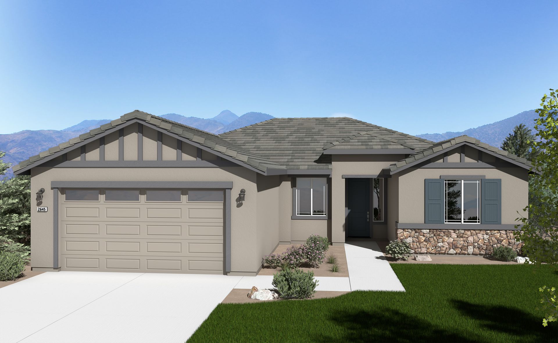 Plan 1 - Silver Canyon