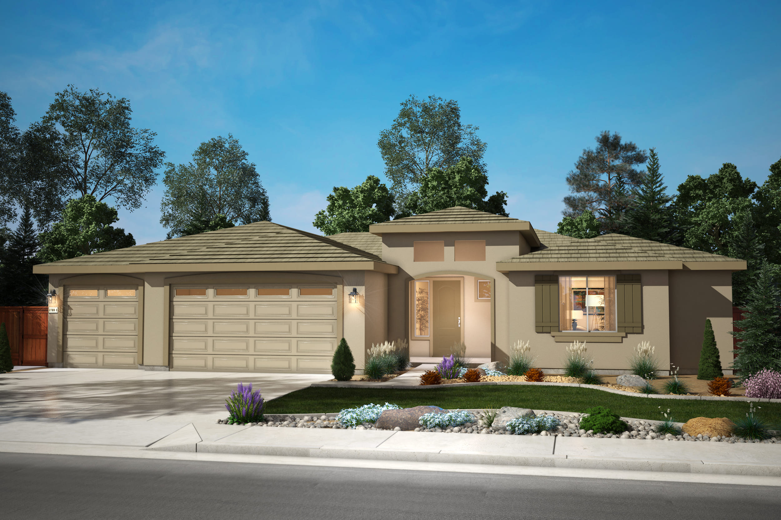 PLAN 9 - Silver Canyon Floor Plan - Silverado Homes