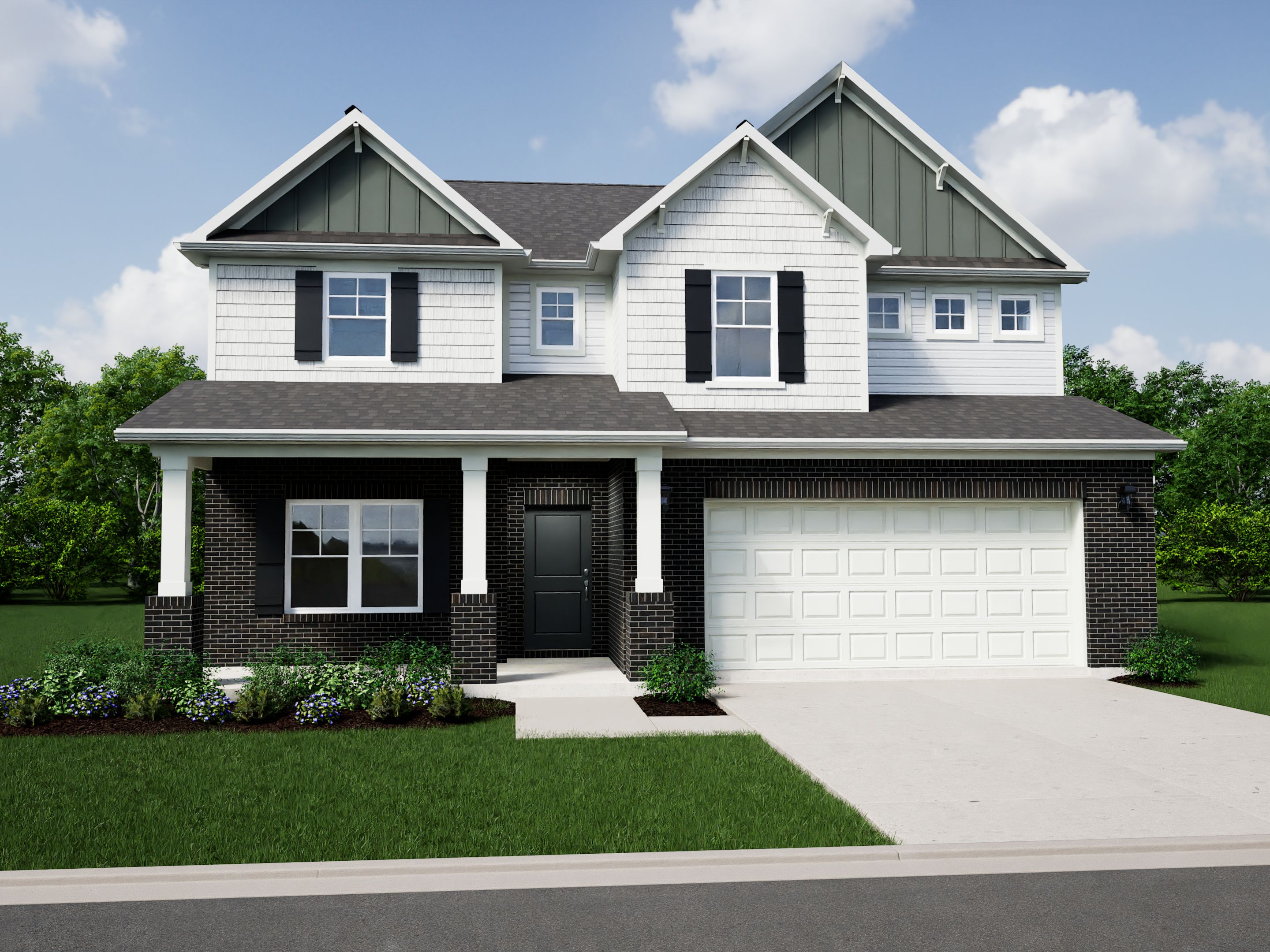 Arthur Plan At Phillips Manor In Brownsburg, IN By Silverthorne Homes