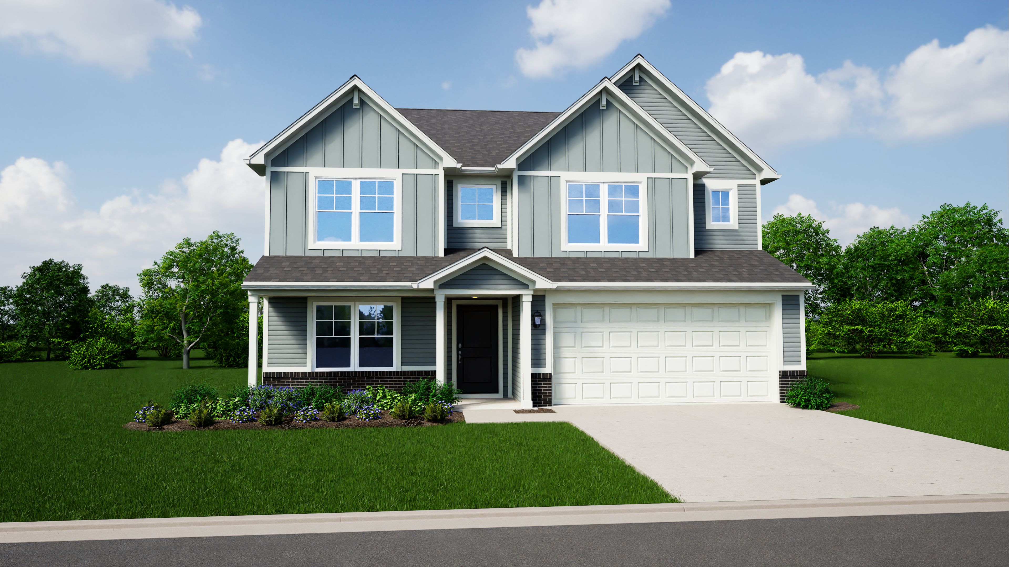 Harrison Plan At The Preserve In West Lafayette, IN By Silverthorne Homes