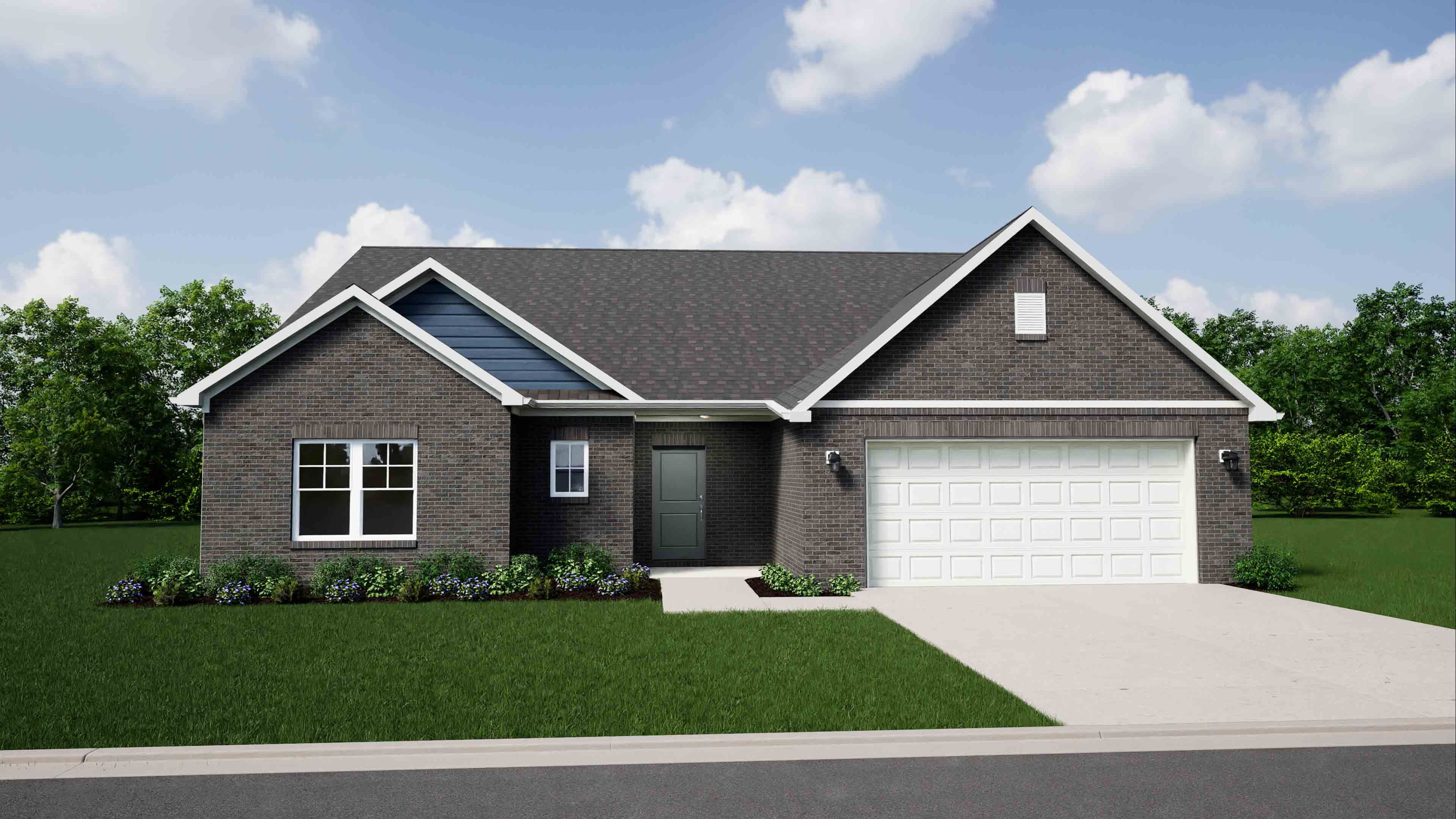 Elevation A, Brick C