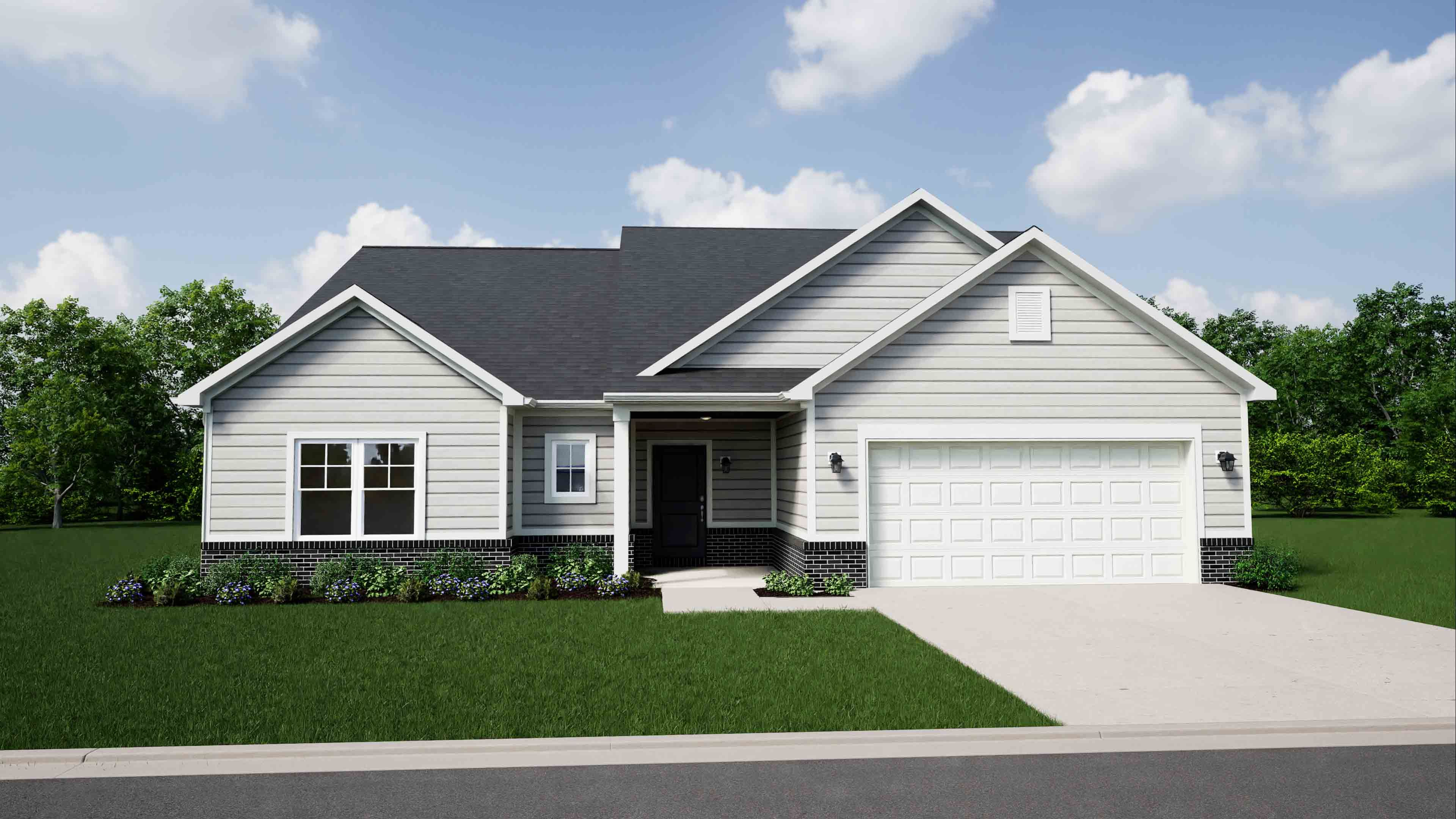 Elevation B, Brick A