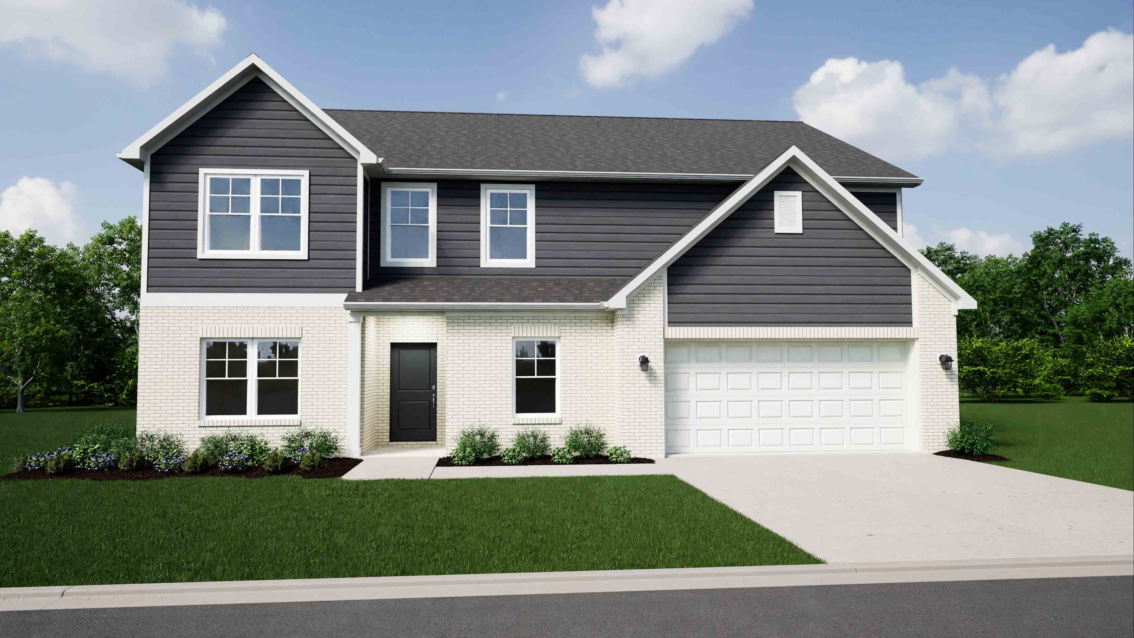 Elevation A, Brick B